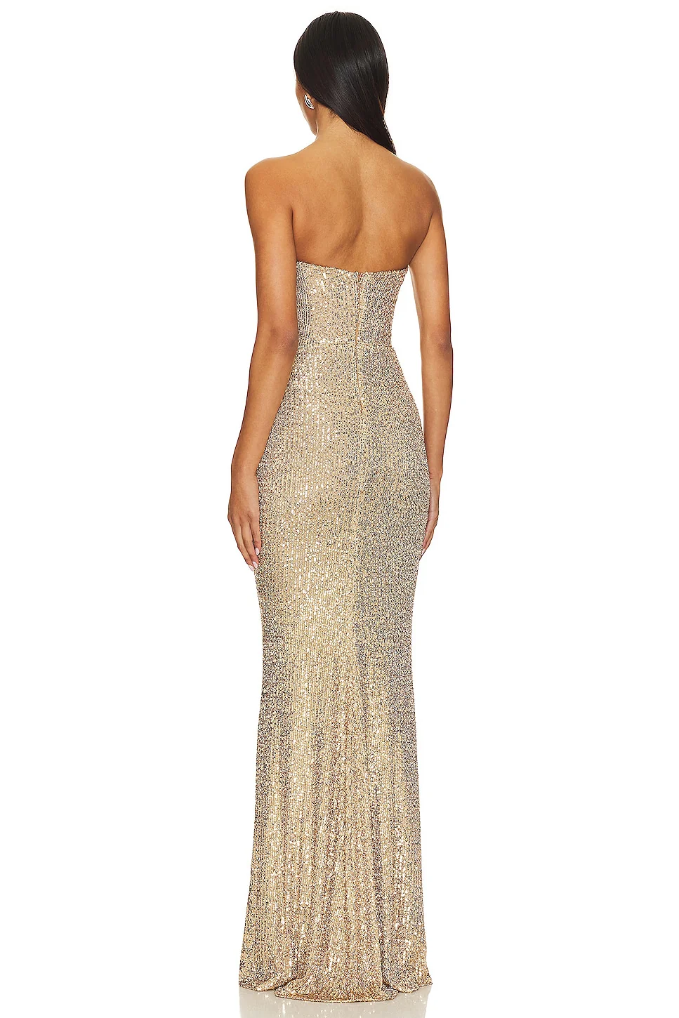 Nookie Lumiere Gown - Gold - Image 2