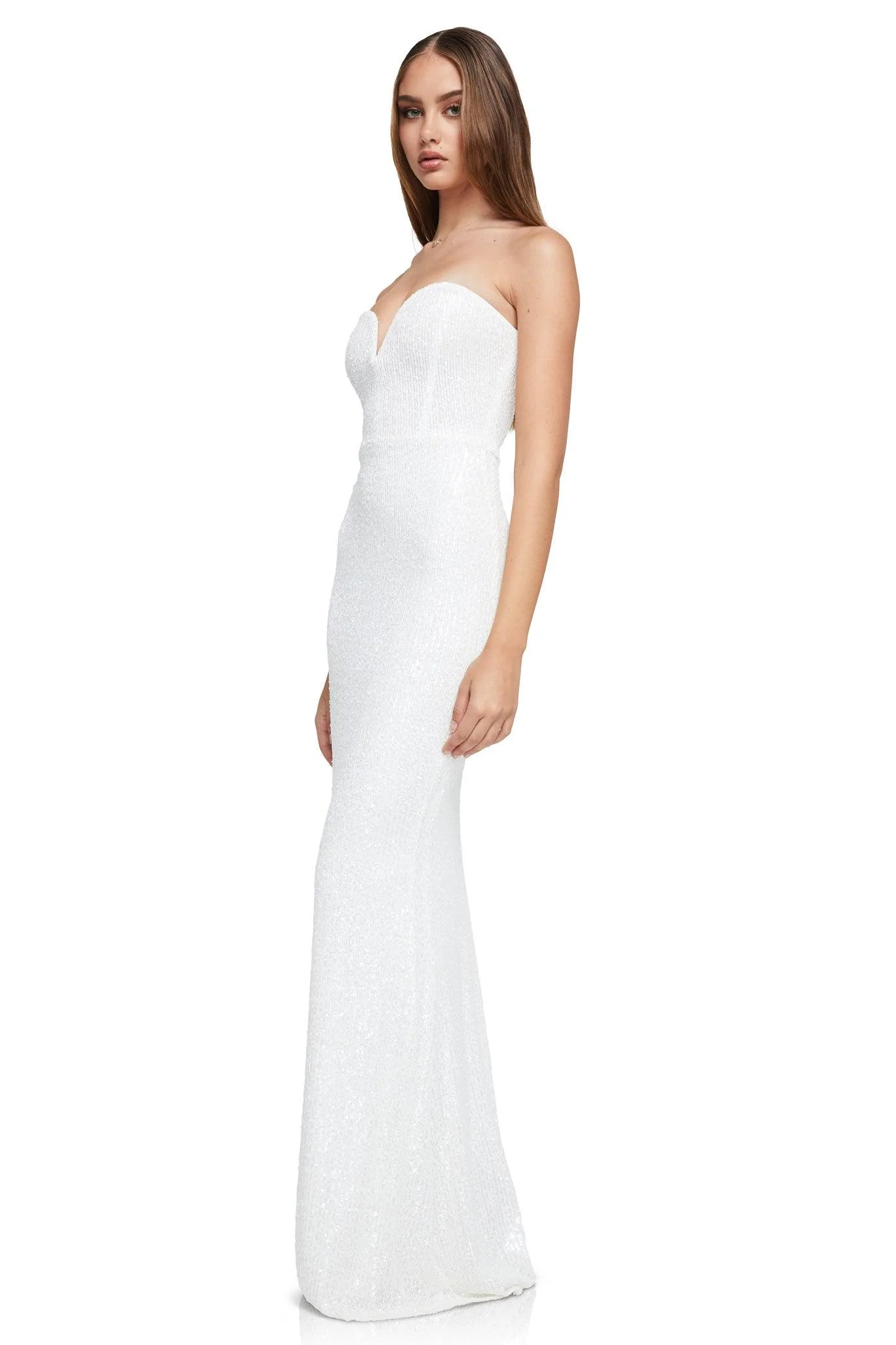 Nookie Lumiere Gown - White - Image 4