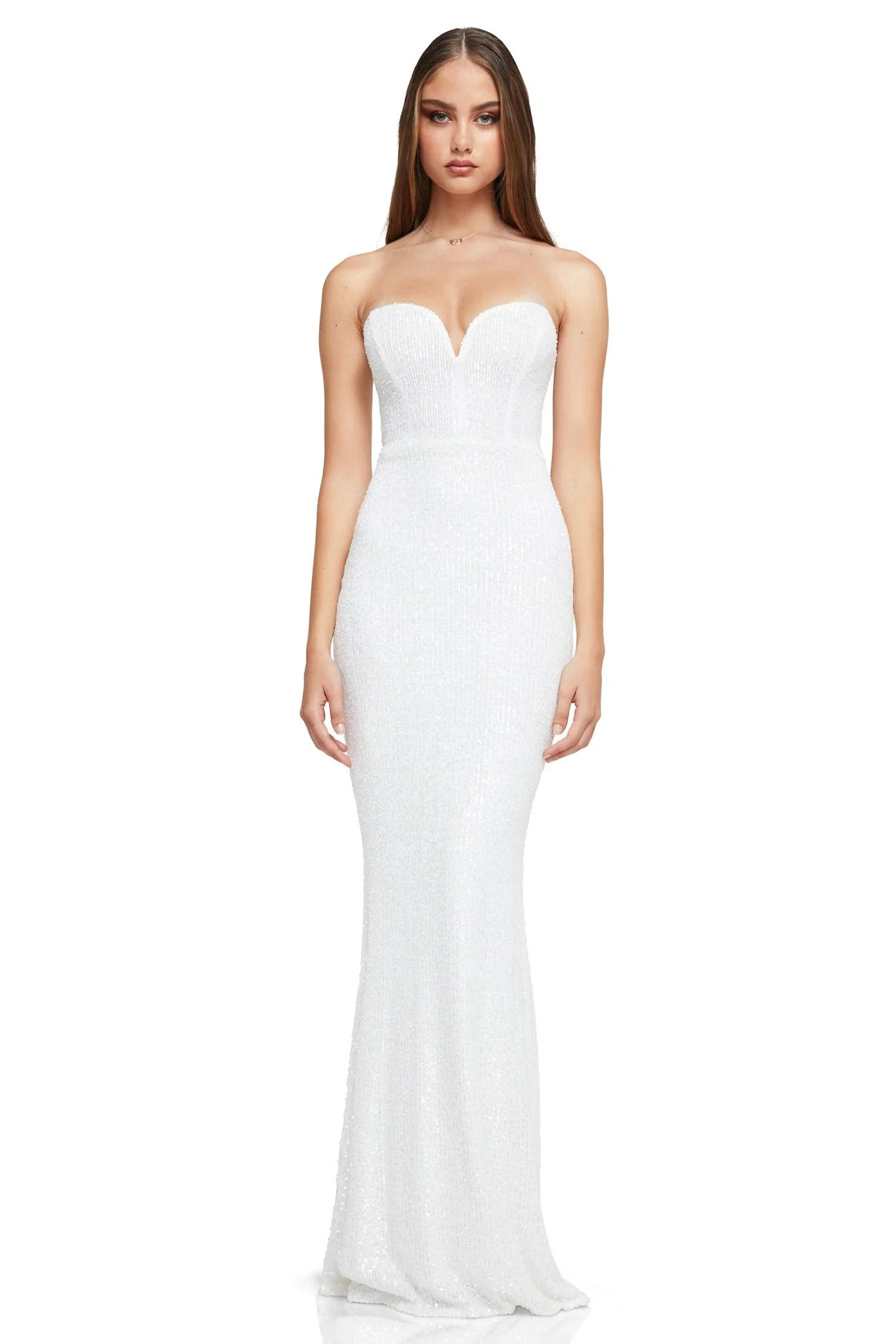 Nookie Lumiere Gown - White - Image 6