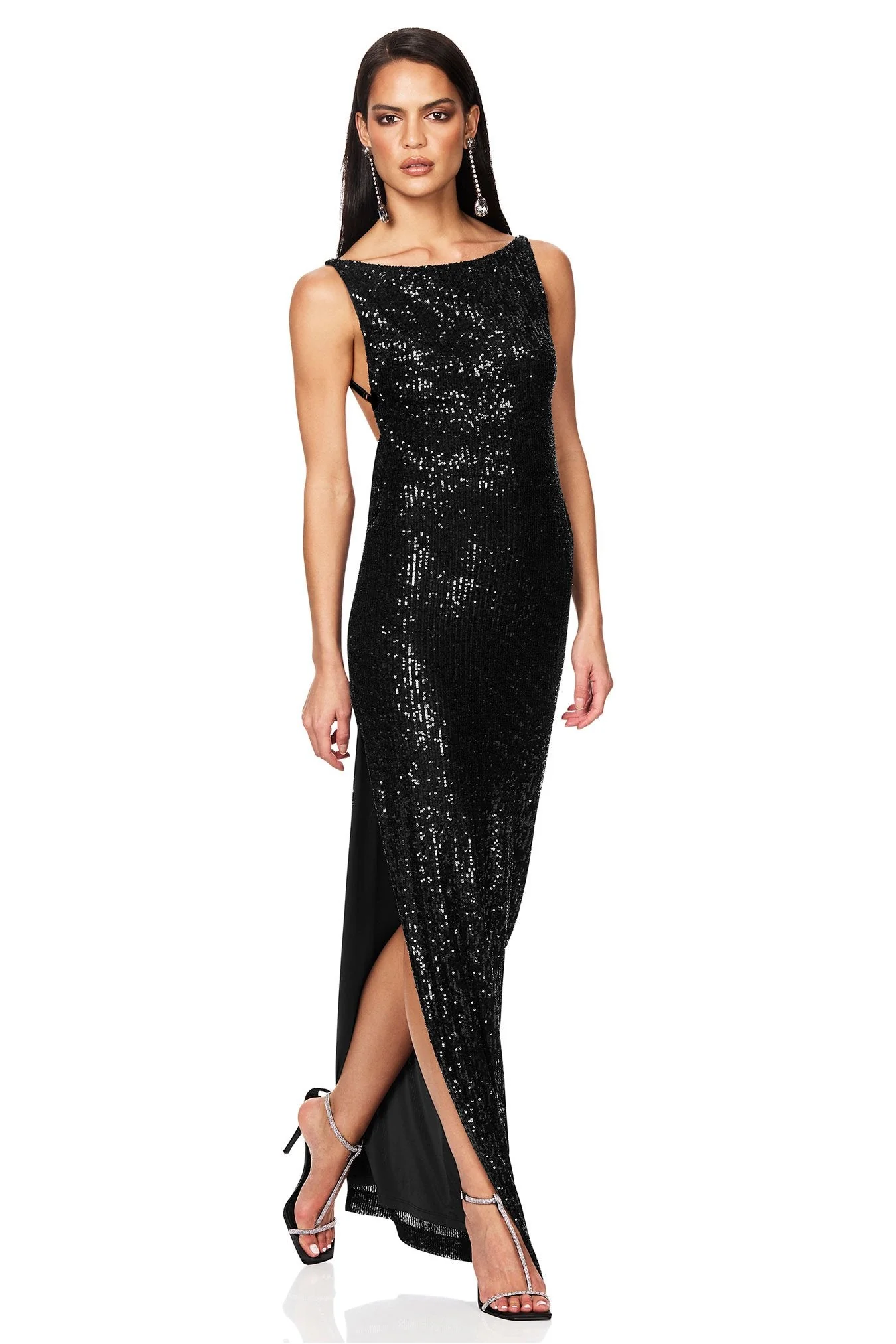 Nookie Lumina Gown - Black - Image 3