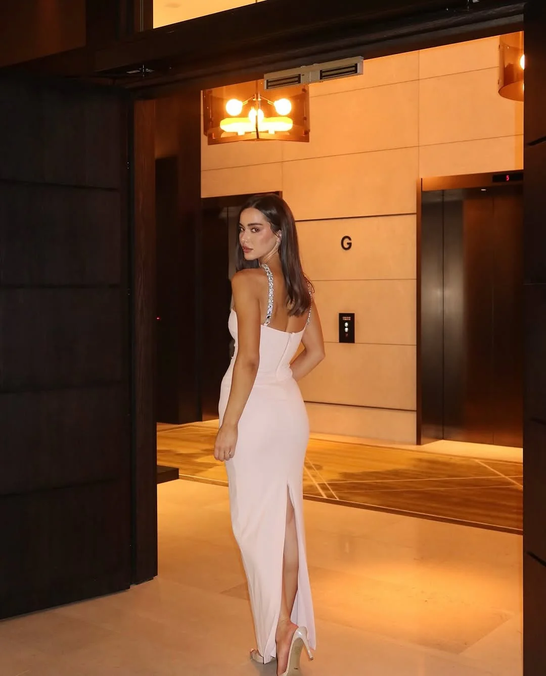 Nookie Madison Gown - Blush - Image 7