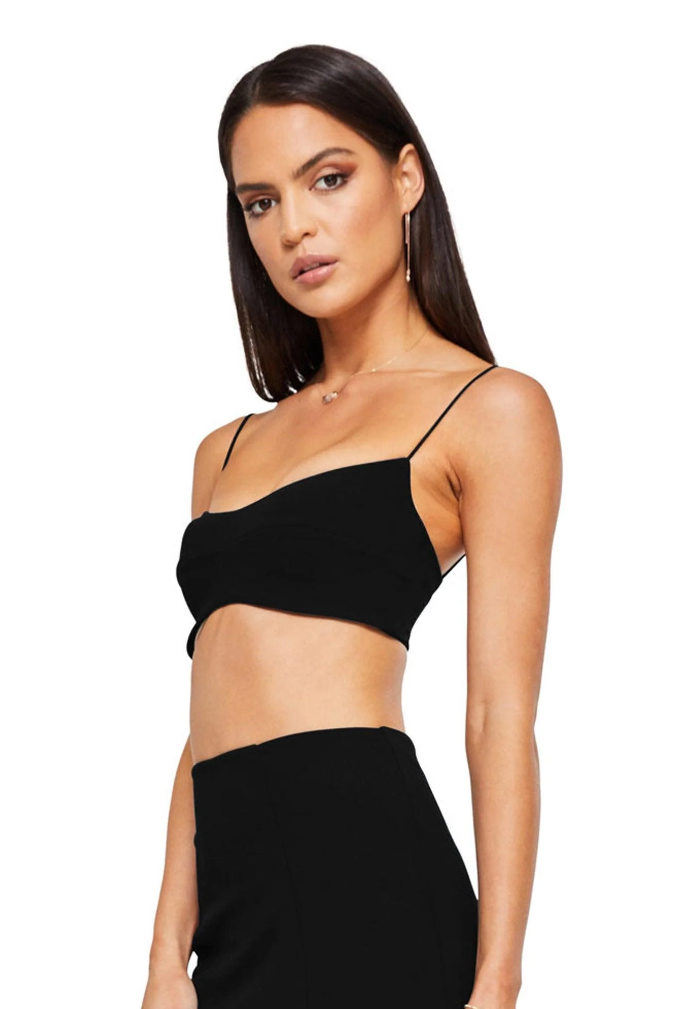 Nookie Maia Crop - Black - Image 3