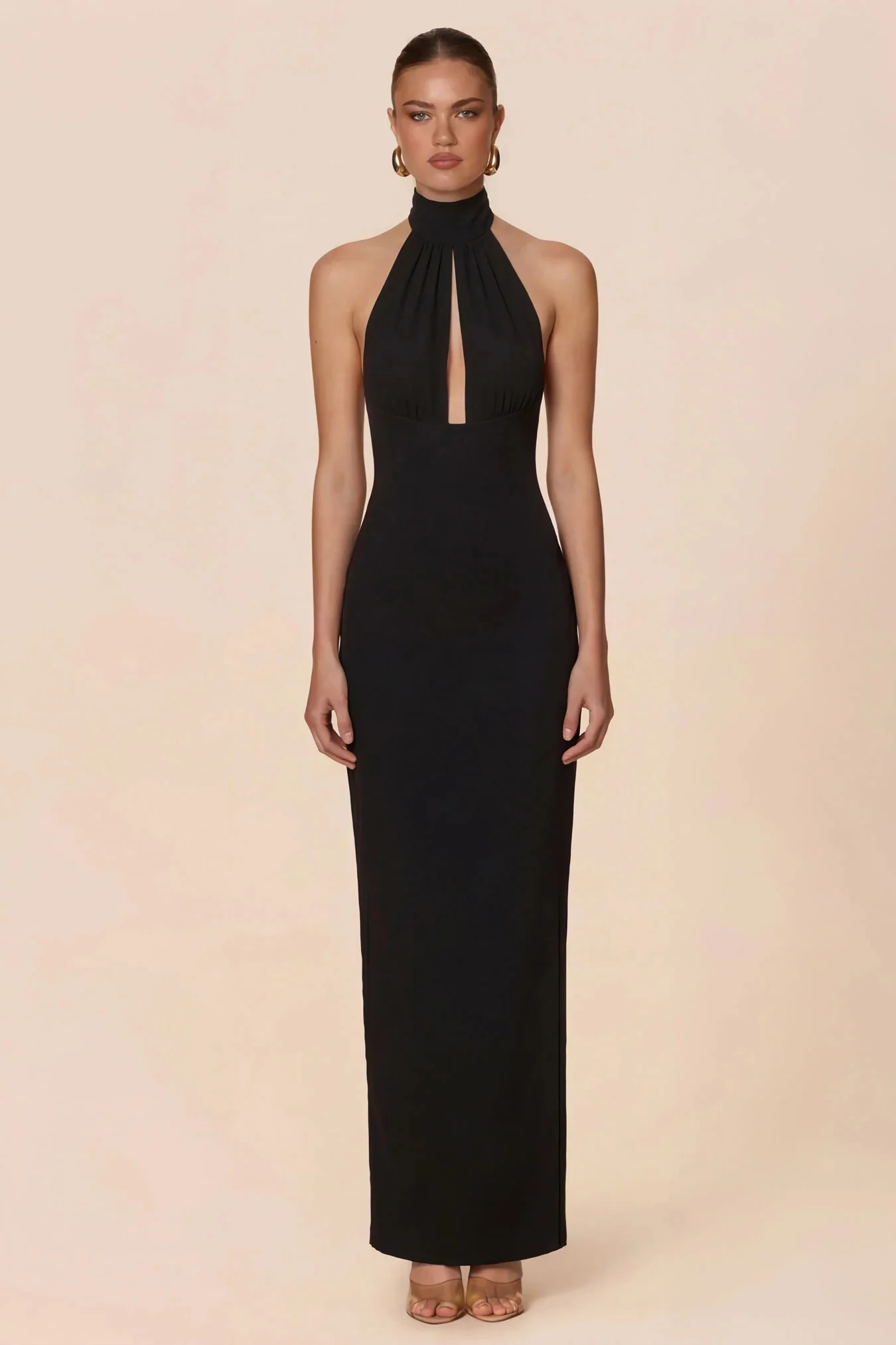 Nookie Martini Halter Gown - Black - Image 2