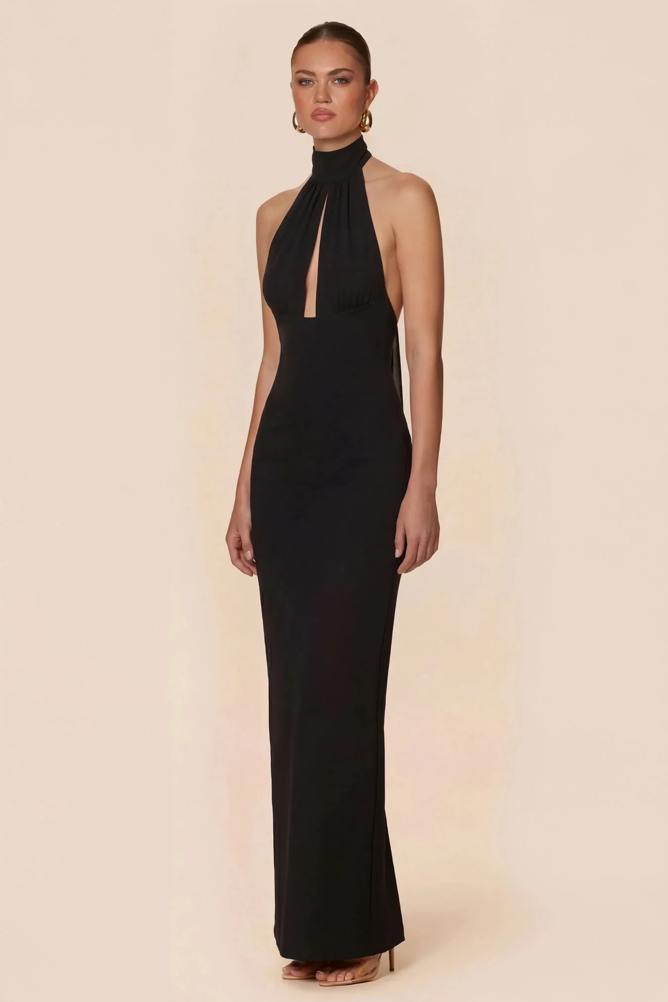 Nookie Martini Halter Gown - Black - Image 4