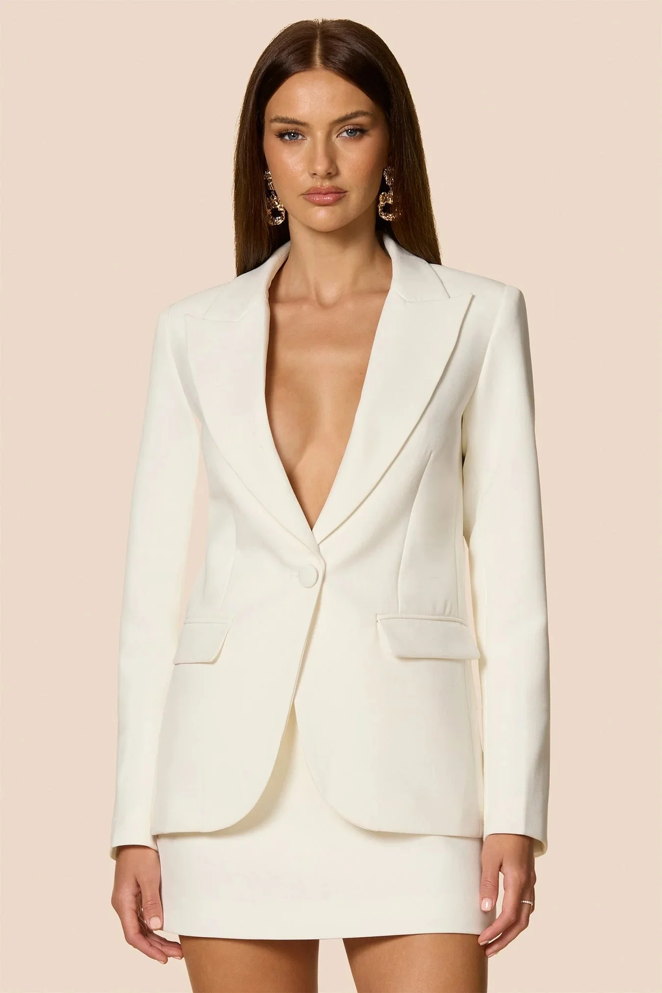 Nookie Monde Blazer - Ivory - Image 3