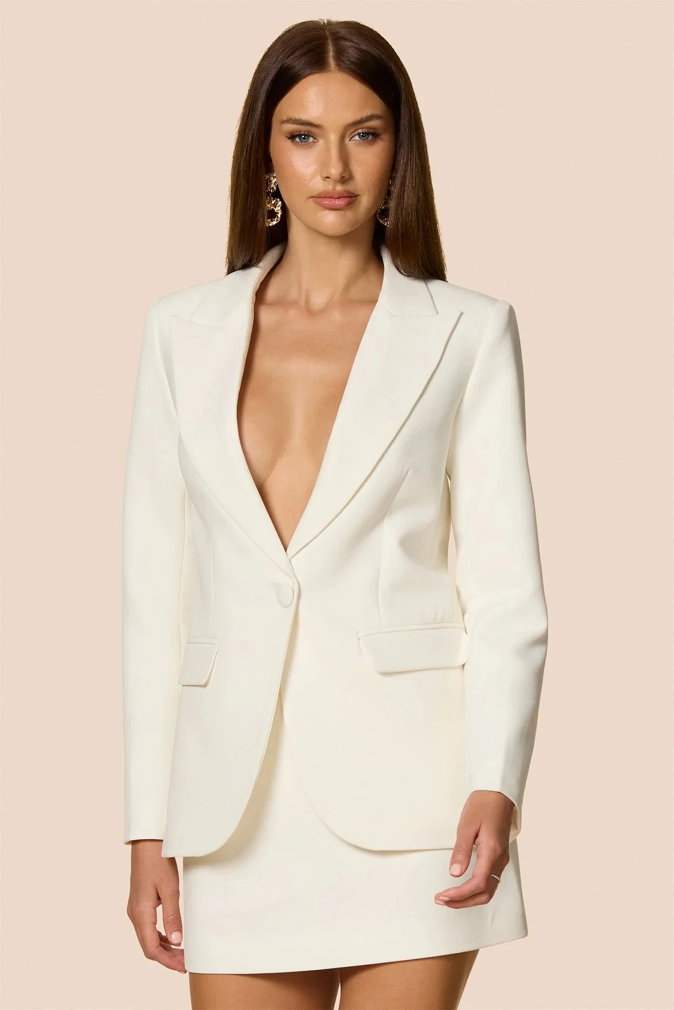 Nookie Monde Blazer - Ivory - Image 5