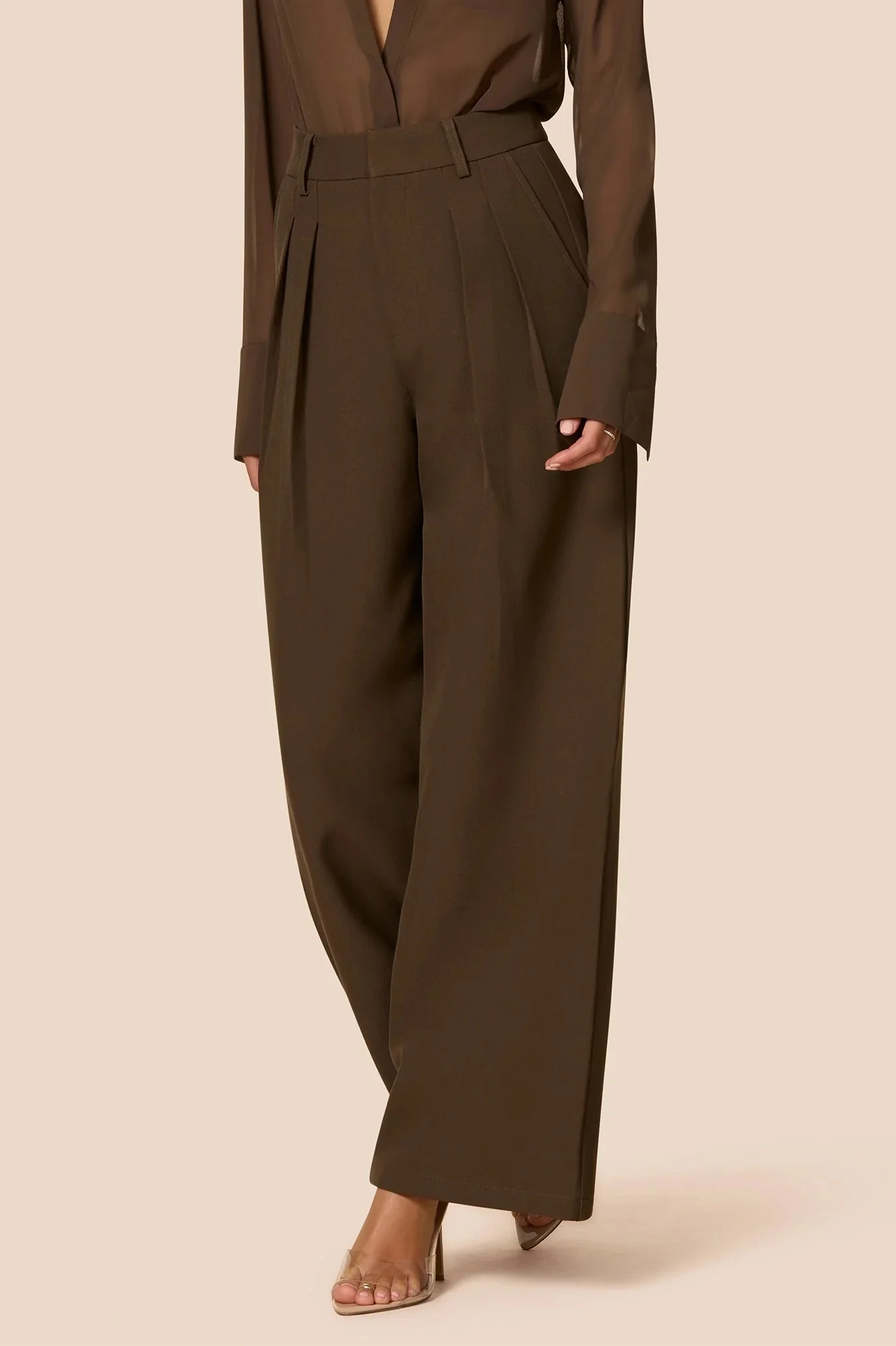 Nookie Monde Pants - Chocolate - Image 4