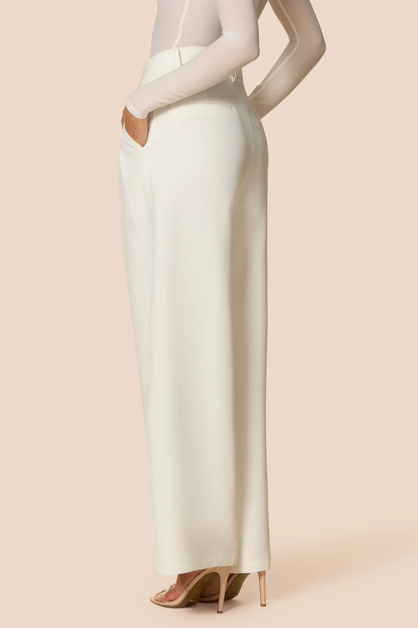 Nookie Monde Pants - Ivory - Image 2