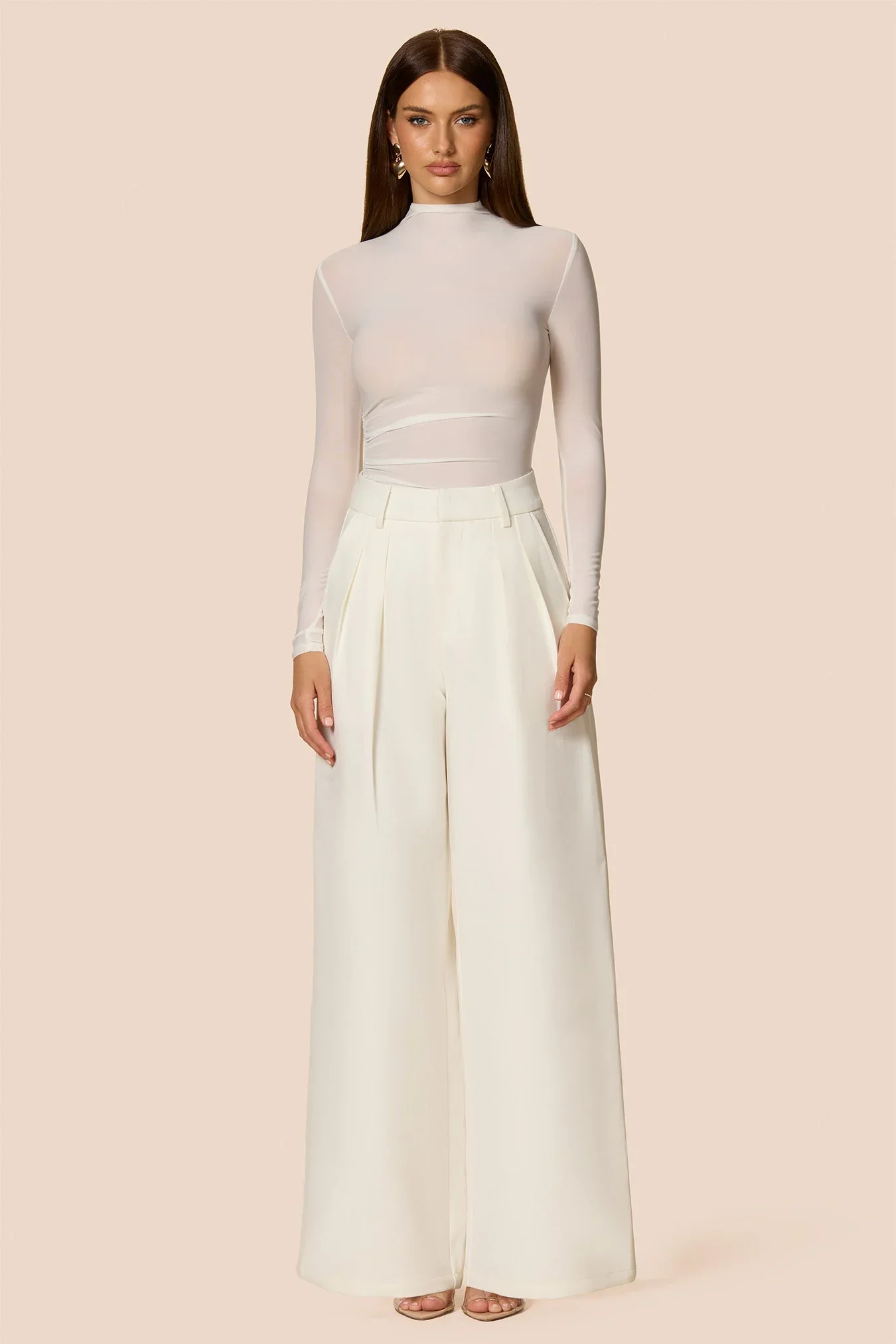 Nookie Monde Pants - Ivory - Image 3