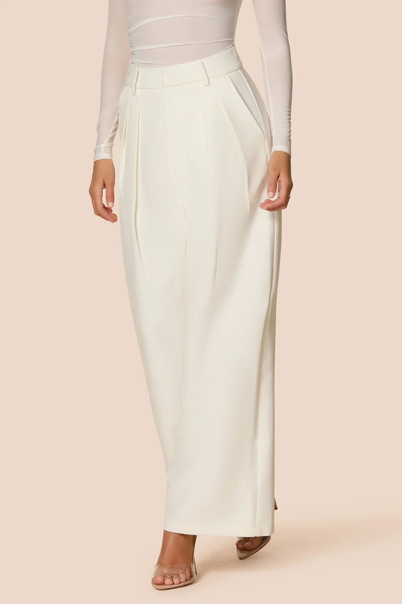 Nookie Monde Pants - Ivory - Image 4