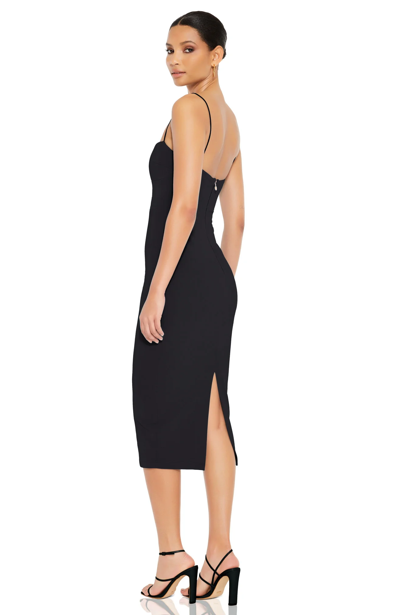 Nookie Muse Midi Dress - Black - Image 2