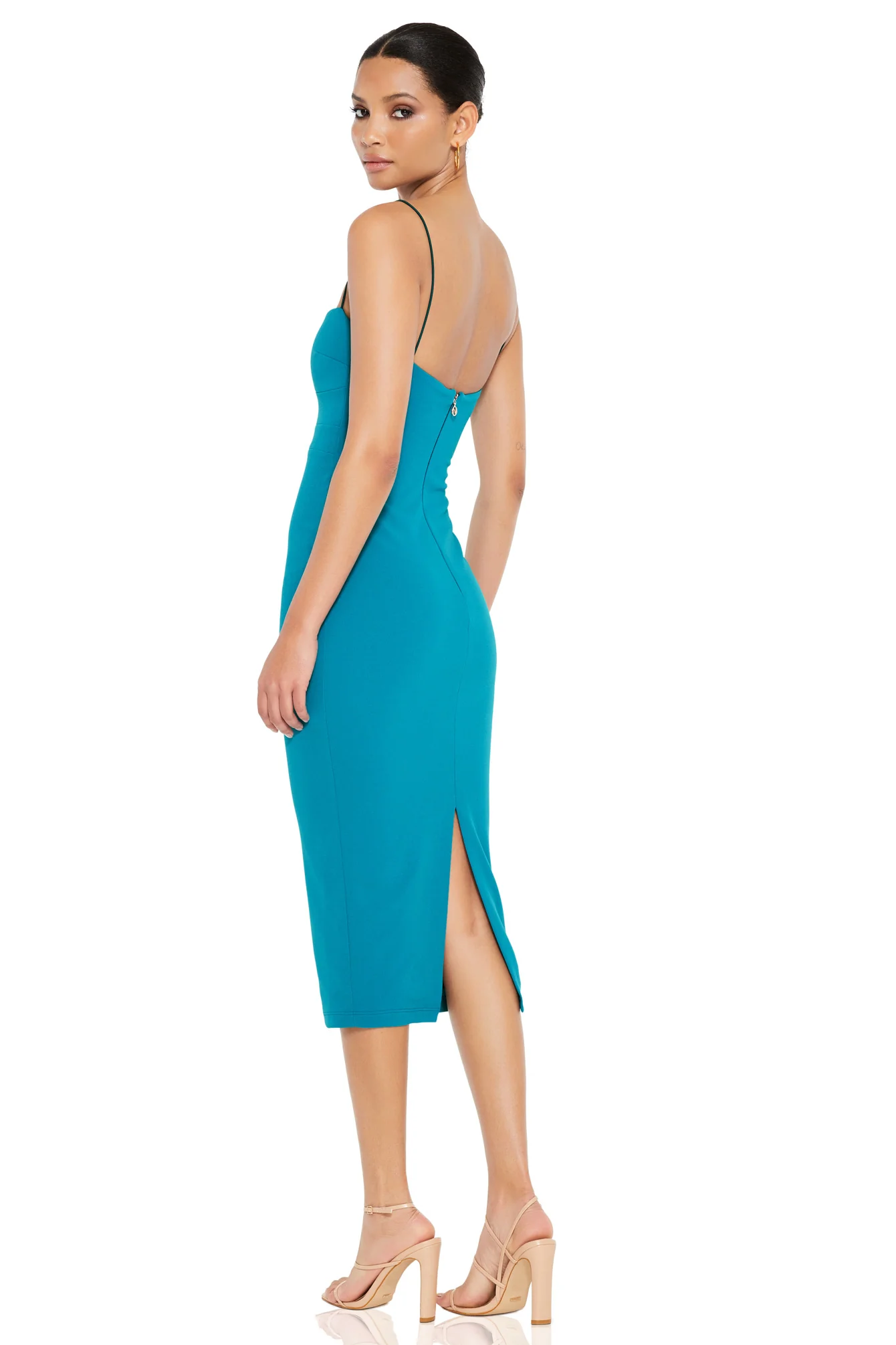 Nookie Muse Midi Dress - Topaz - Image 2