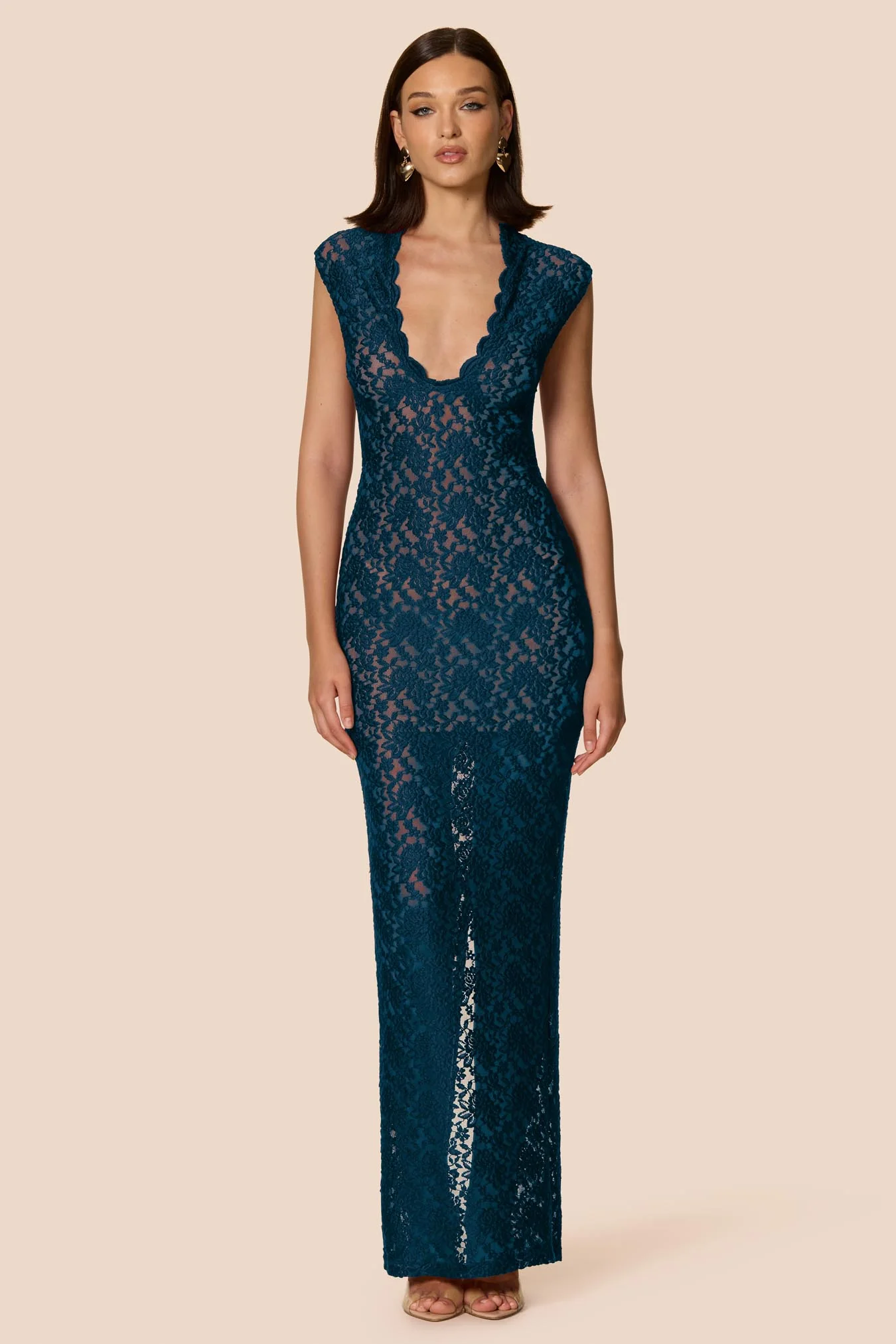 Nookie Mystique Maxi Dress - Blue - Image 3