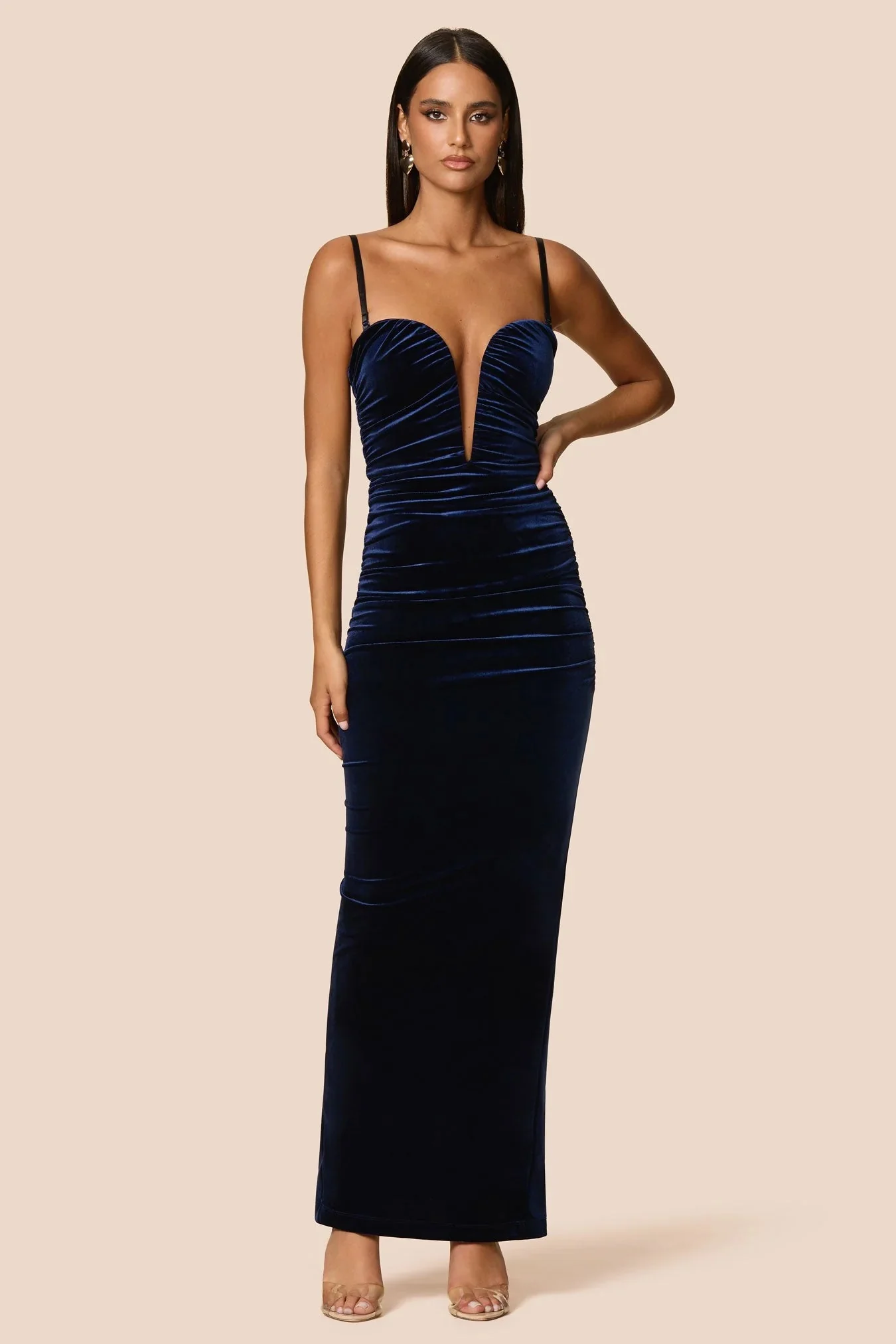 Nookie Nina Gown - Navy - Image 5
