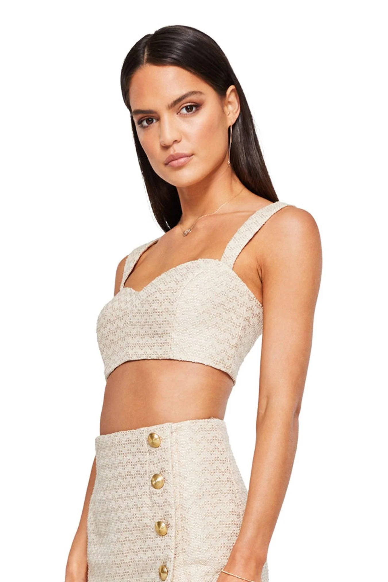 Nookie Queen Crop - Nude - Image 5