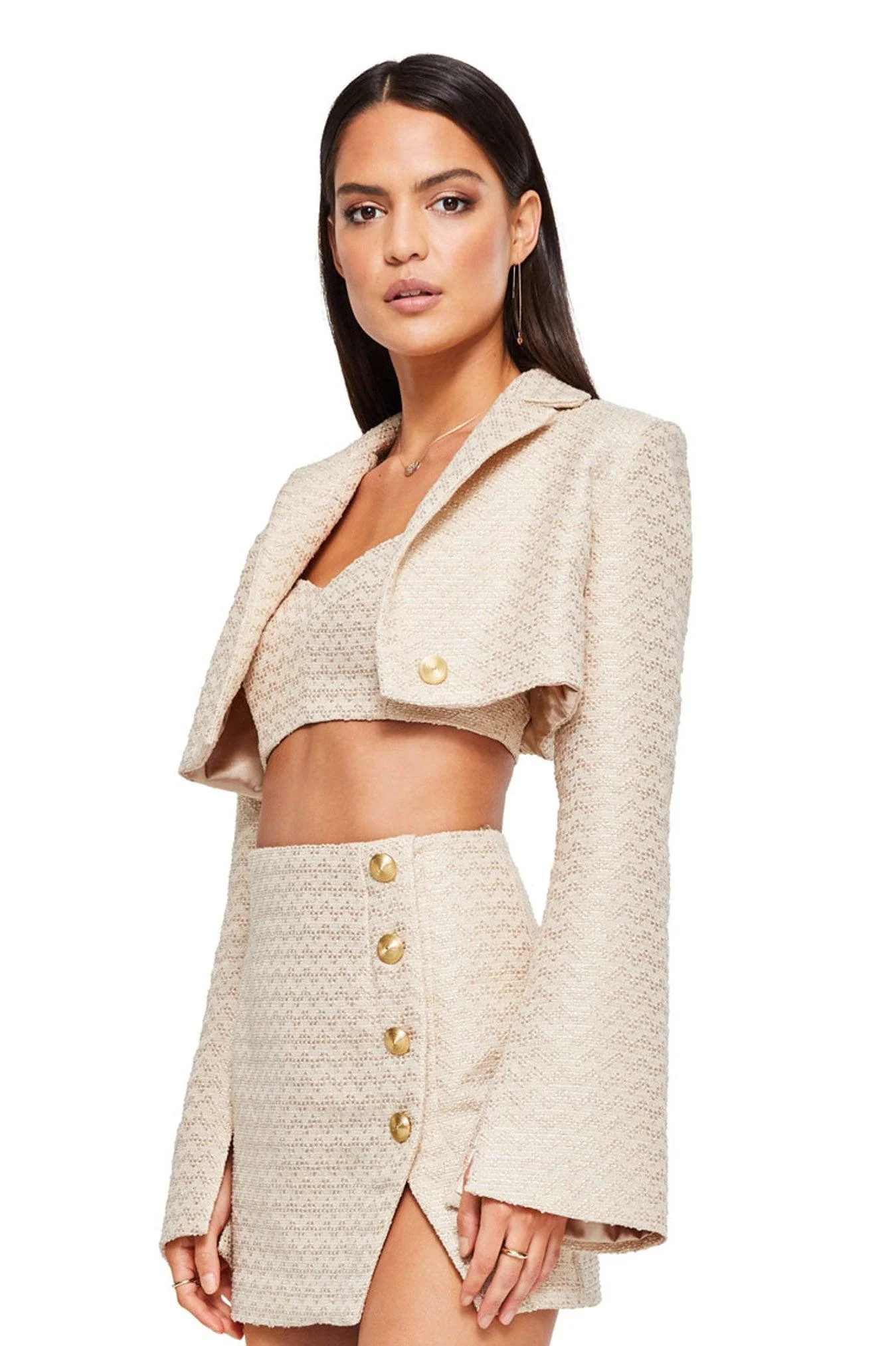 Nookie Queen Jacket - Nude - Image 3