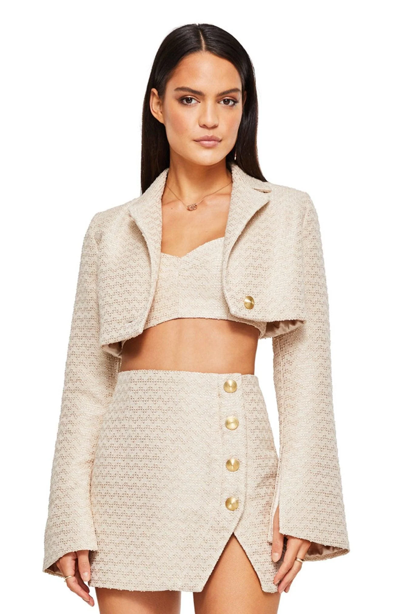 Nookie Queen Jacket - Nude - Image 4