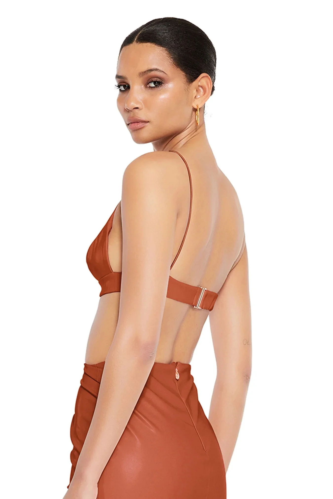 Nookie Rebel Crop - Tan - Image 2