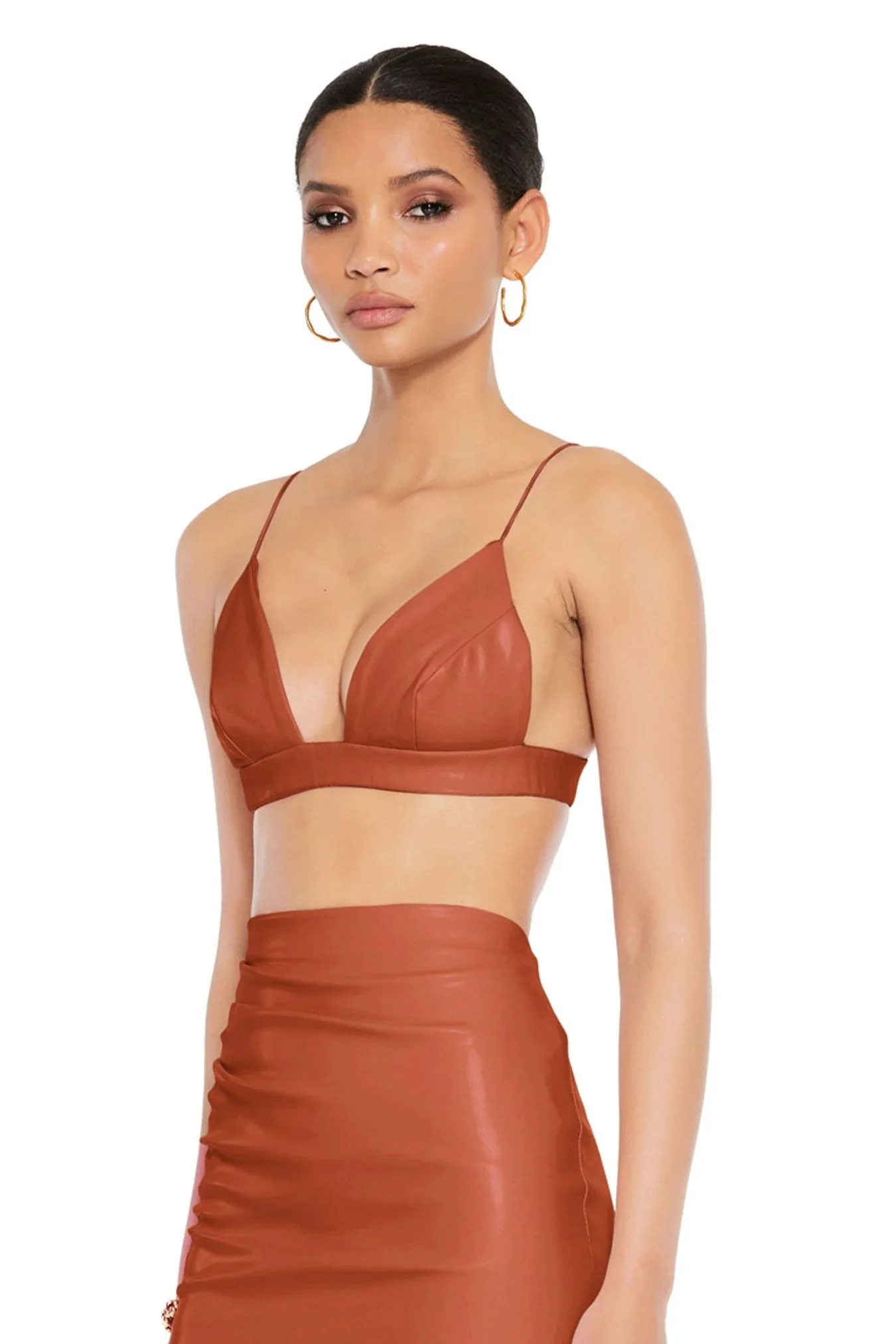 Nookie Rebel Crop - Tan - Image 5