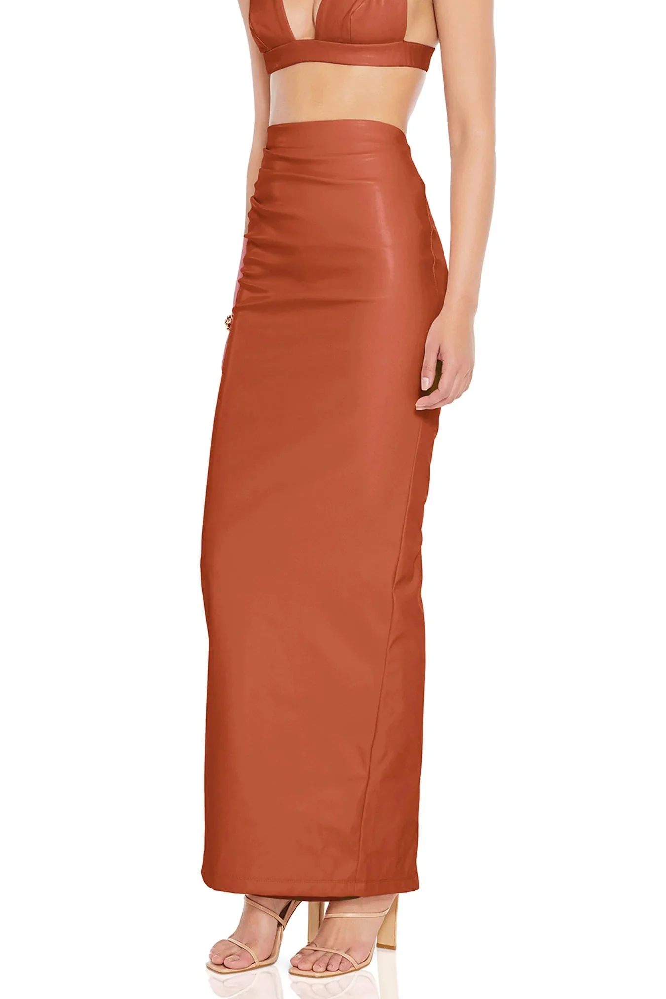 Nookie Rebel Skirt - Tan - Image 4