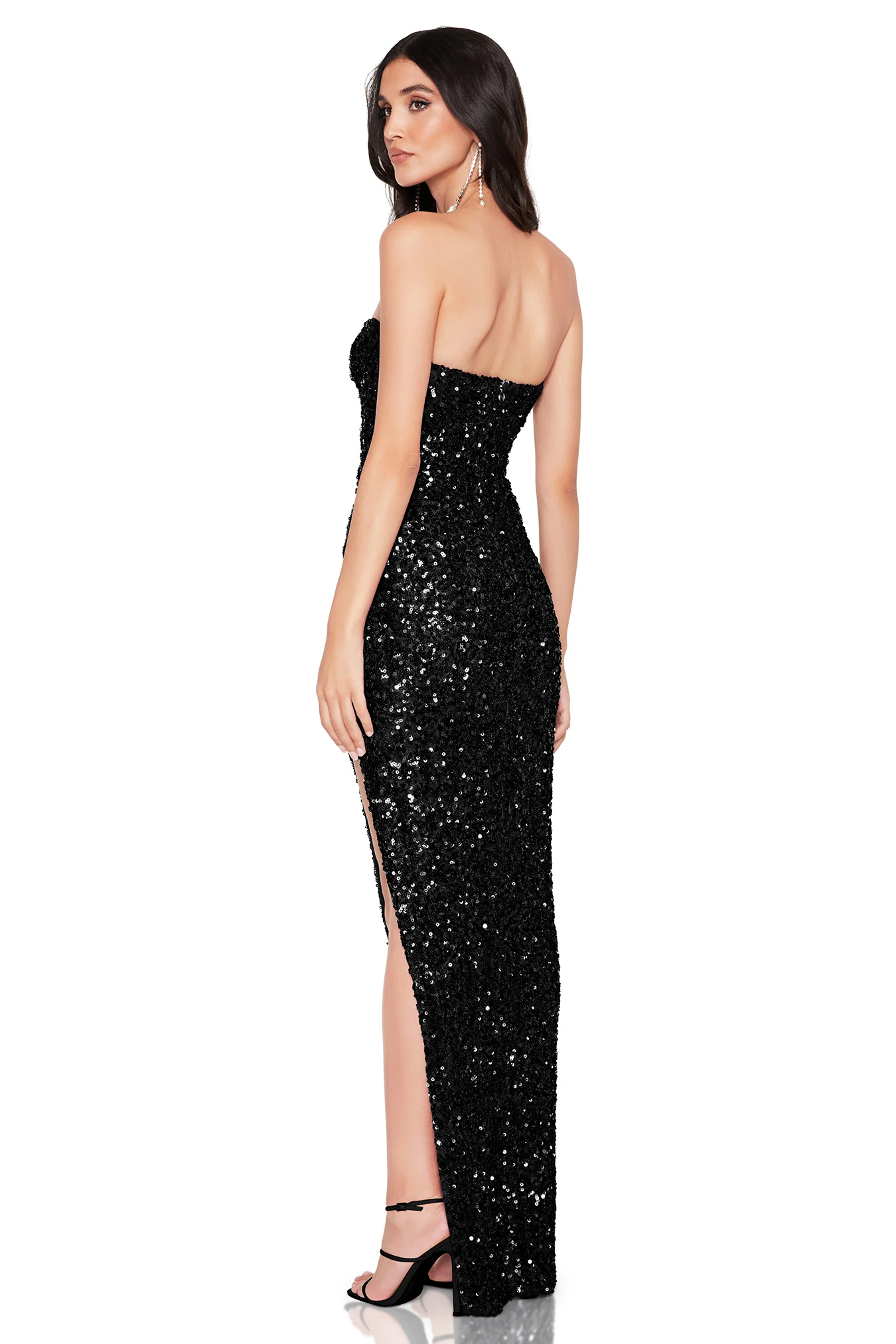 Nookie Revel Strapless Gown - Black - Image 2