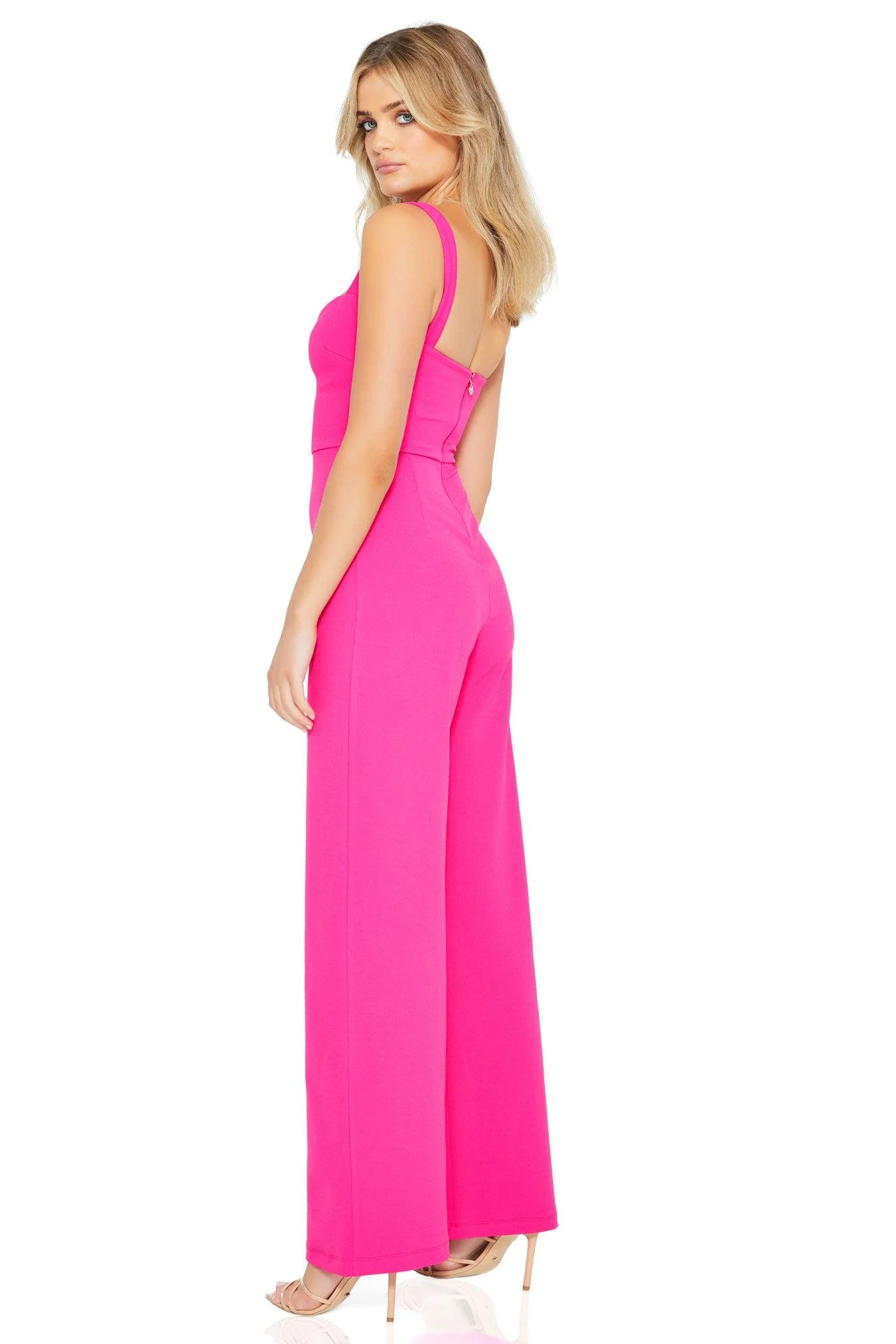 Nookie Romance Jumpsuit - Neon Pink - Image 2