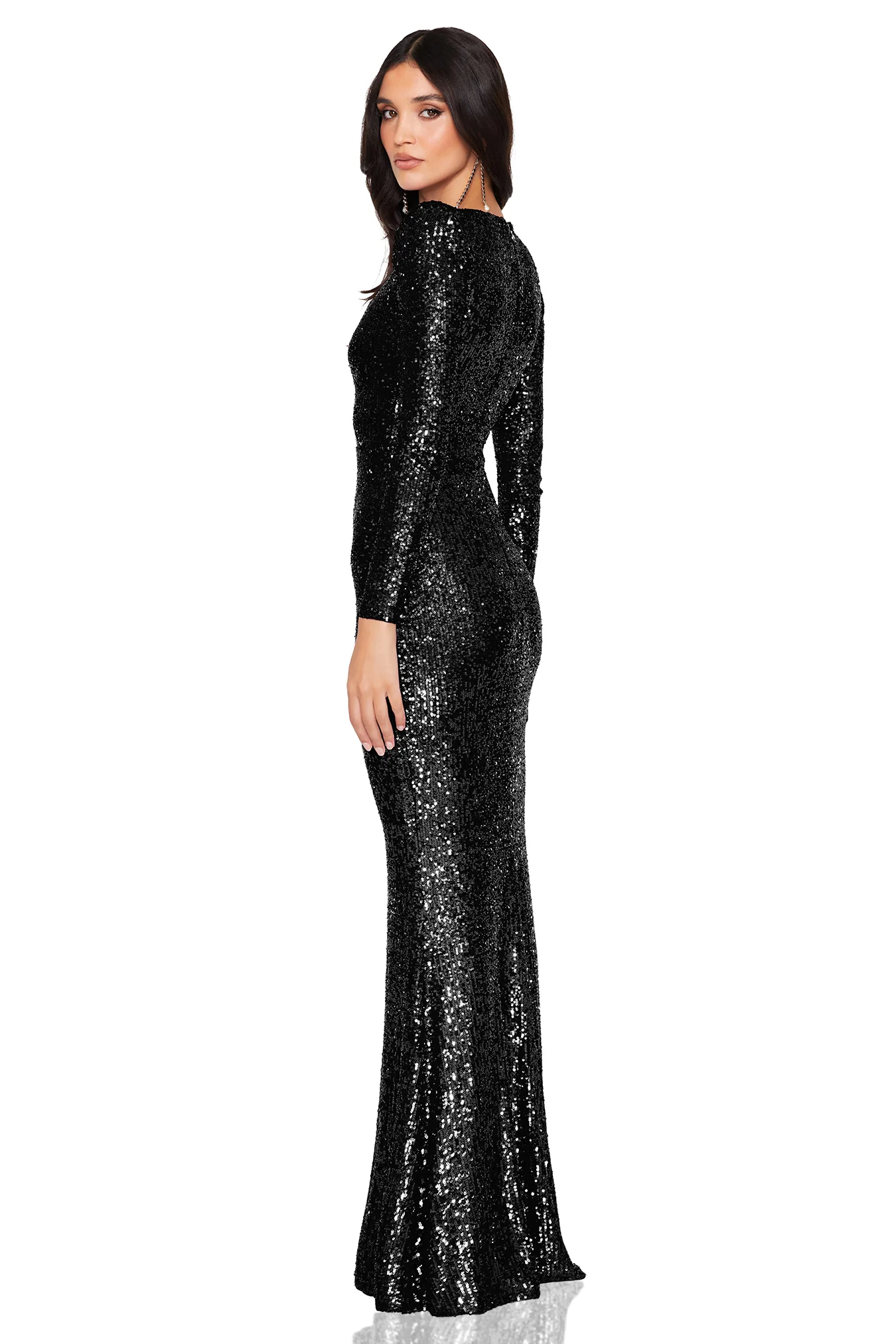 Nookie Rosalia LS Gown - Black - Image 2
