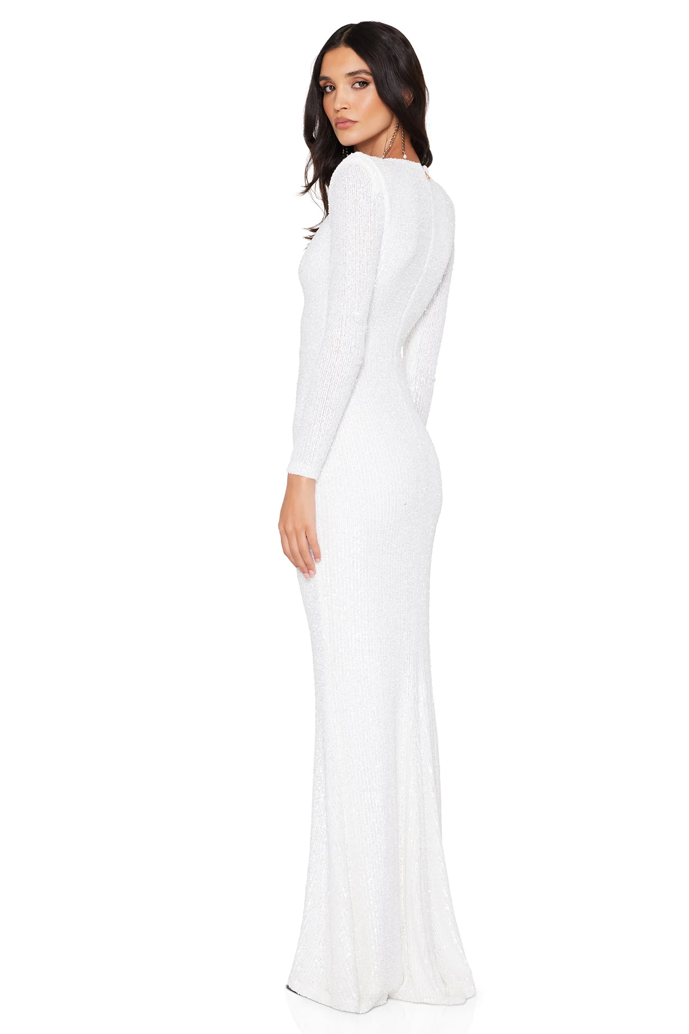 Nookie Rosalia LS Gown - Crystal - Image 2