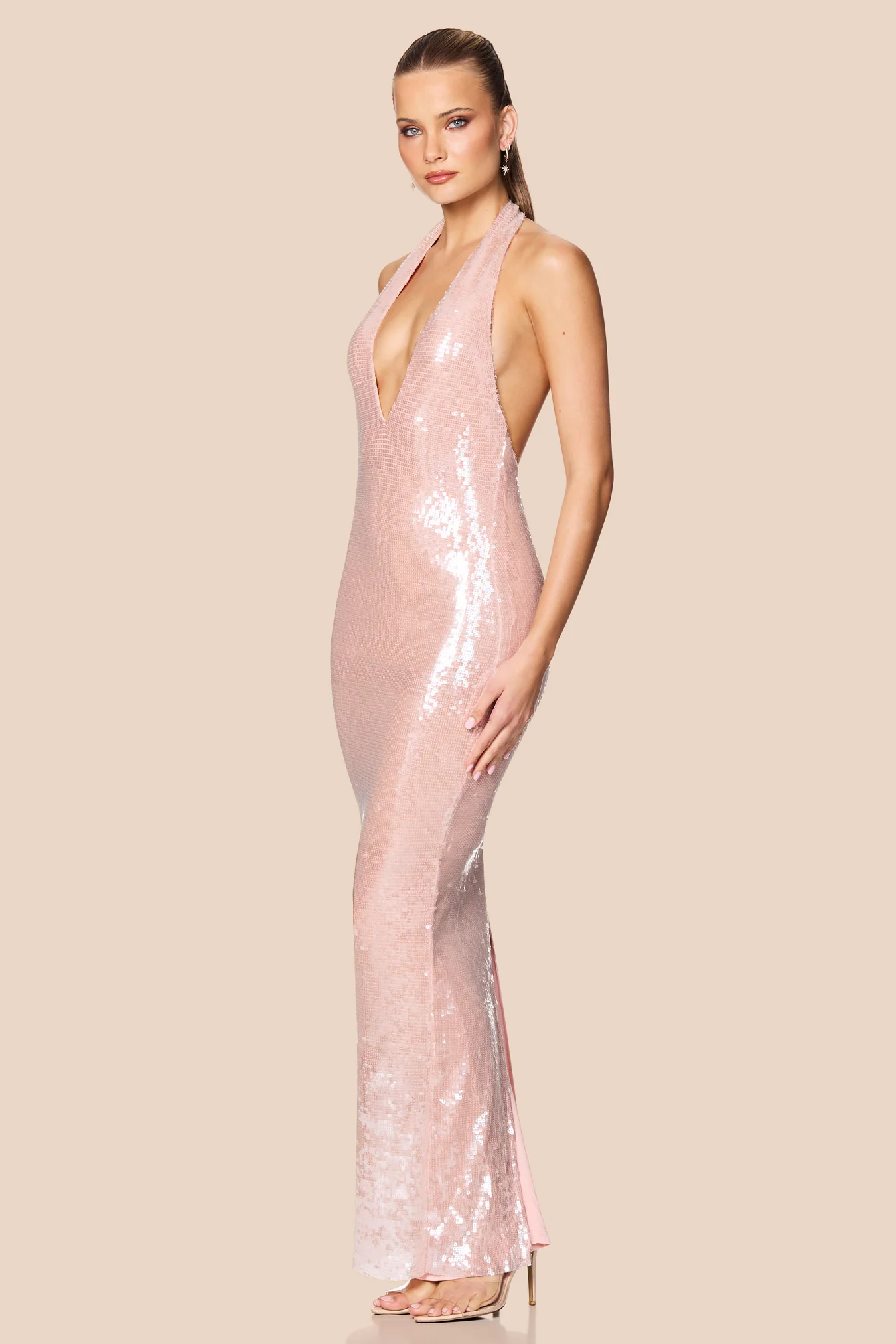 Nookie Siren Gown - Pink - Image 3