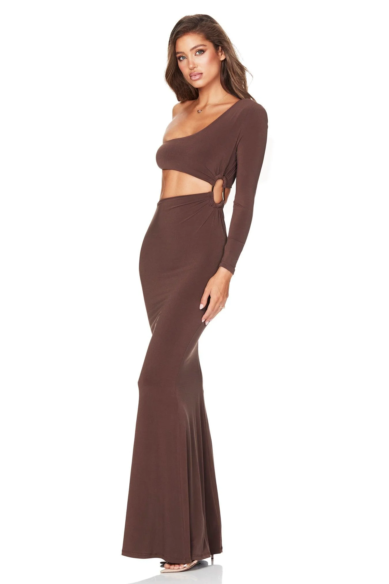 Nookie Tia Ring Gown - Mocha - Image 3