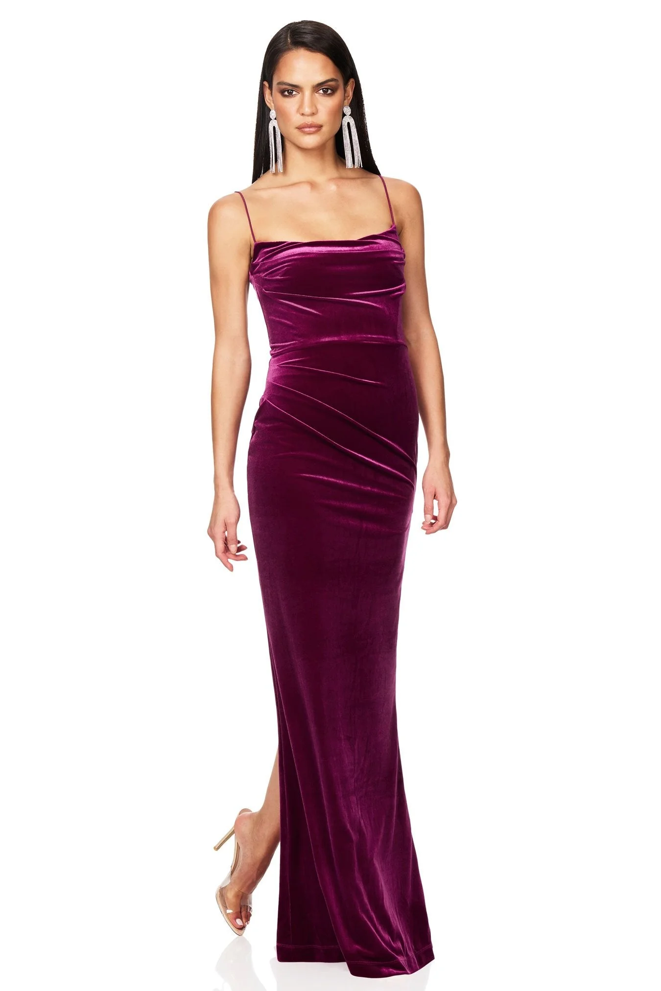 Nookie Twilight Gown - Berry - Image 3