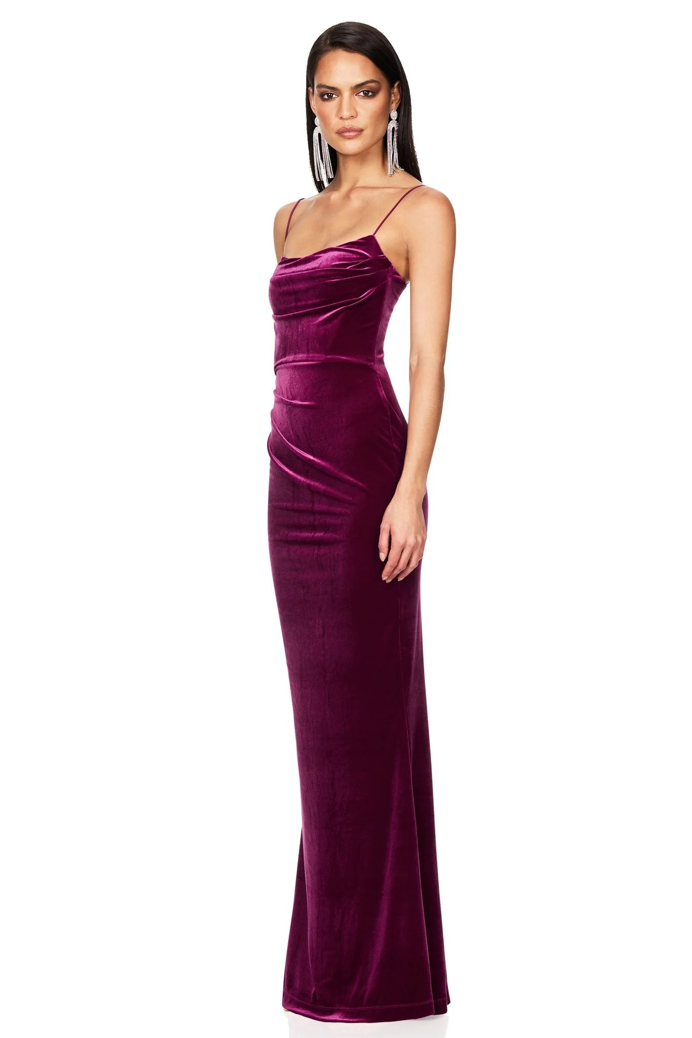 Nookie Twilight Gown - Berry - Image 4