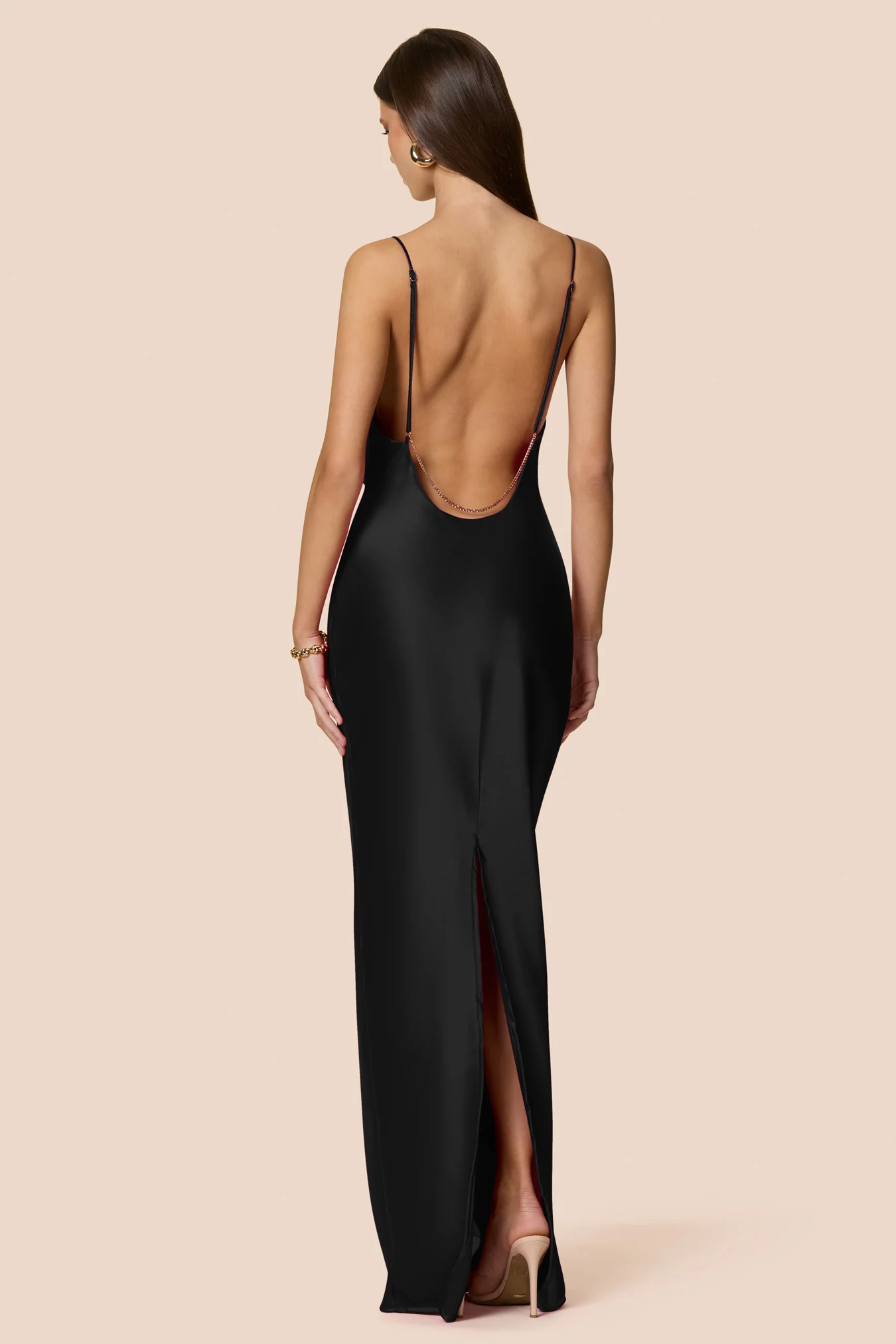 Nookie Valerie Cowl Gown - Black - Image 2