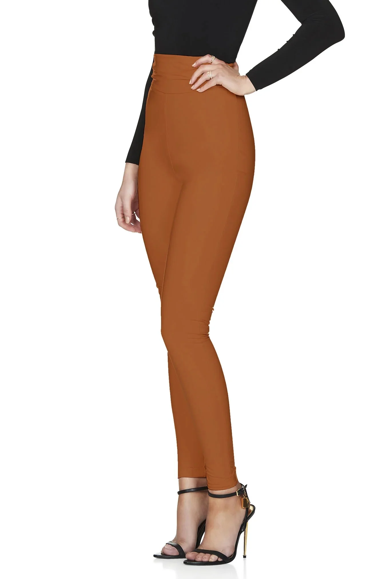 Nookie Viktoria Pants - Tan Matte - Image 3