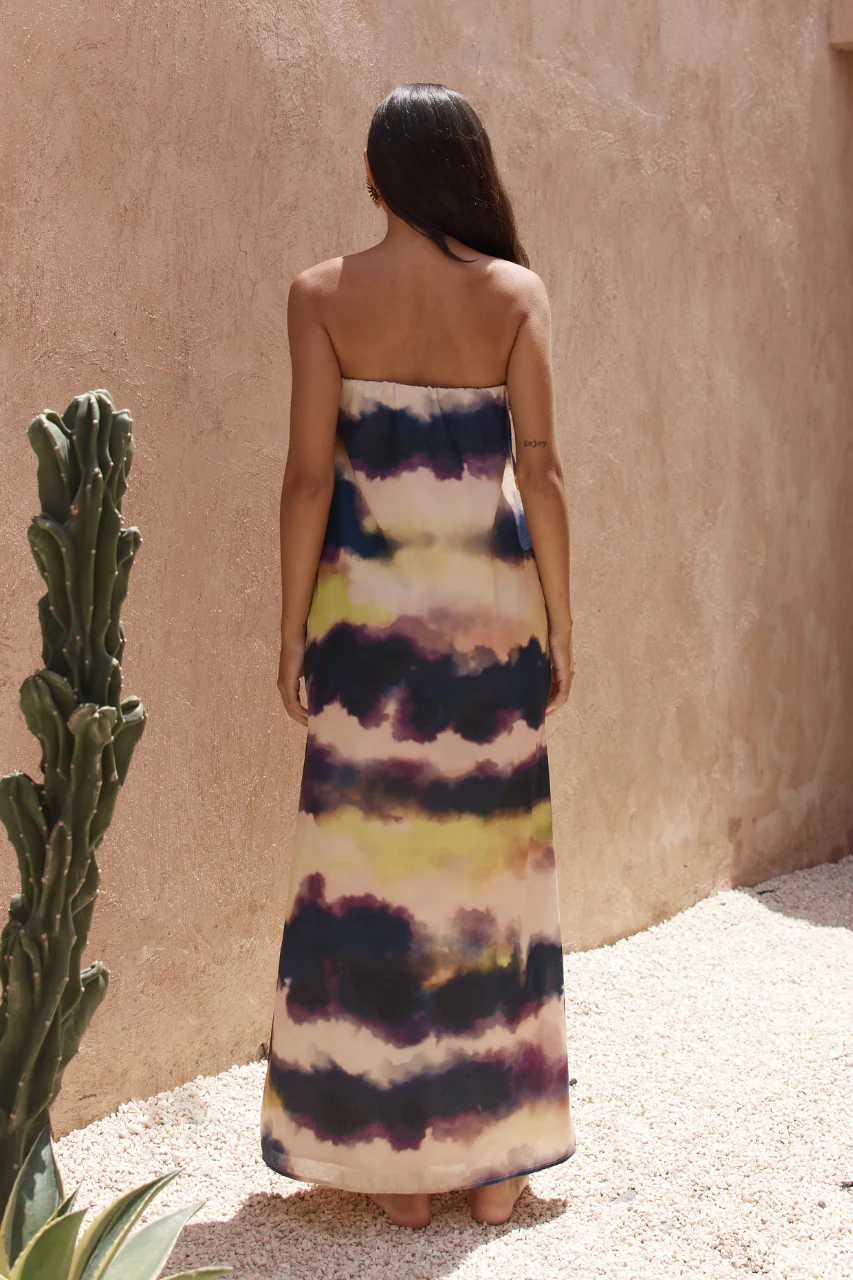 Oasis Strapless Dress - Storm - Image 2