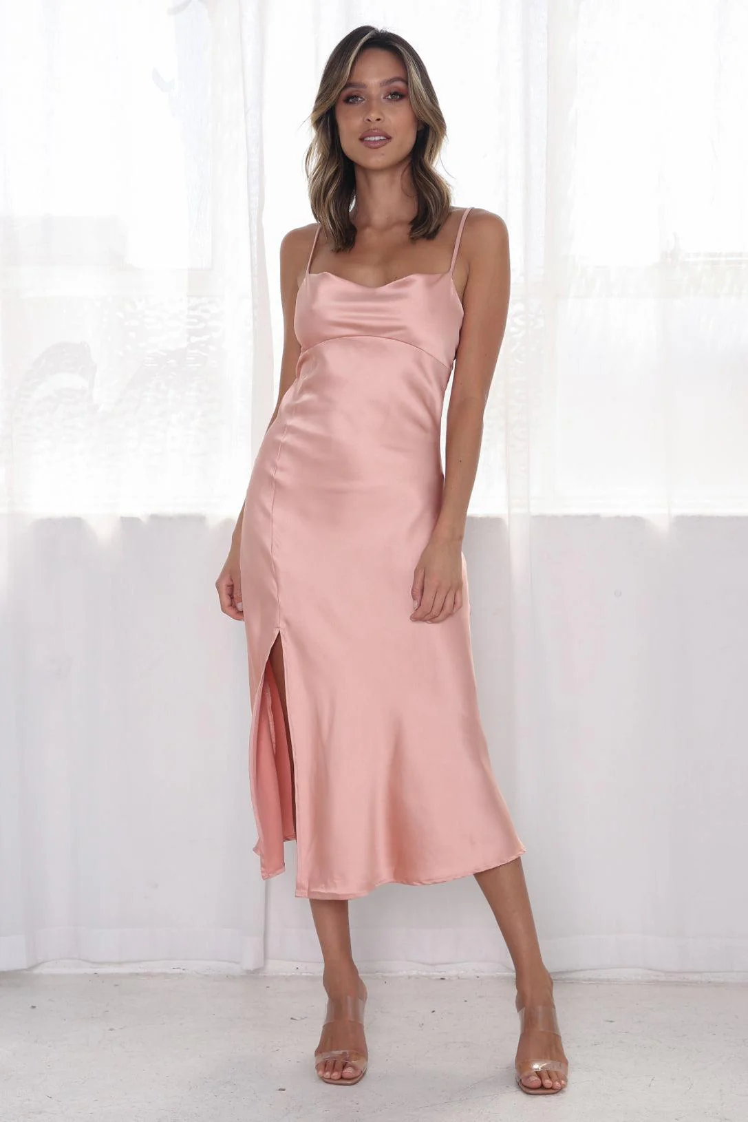 Odessa Dress - Blush - Image 4