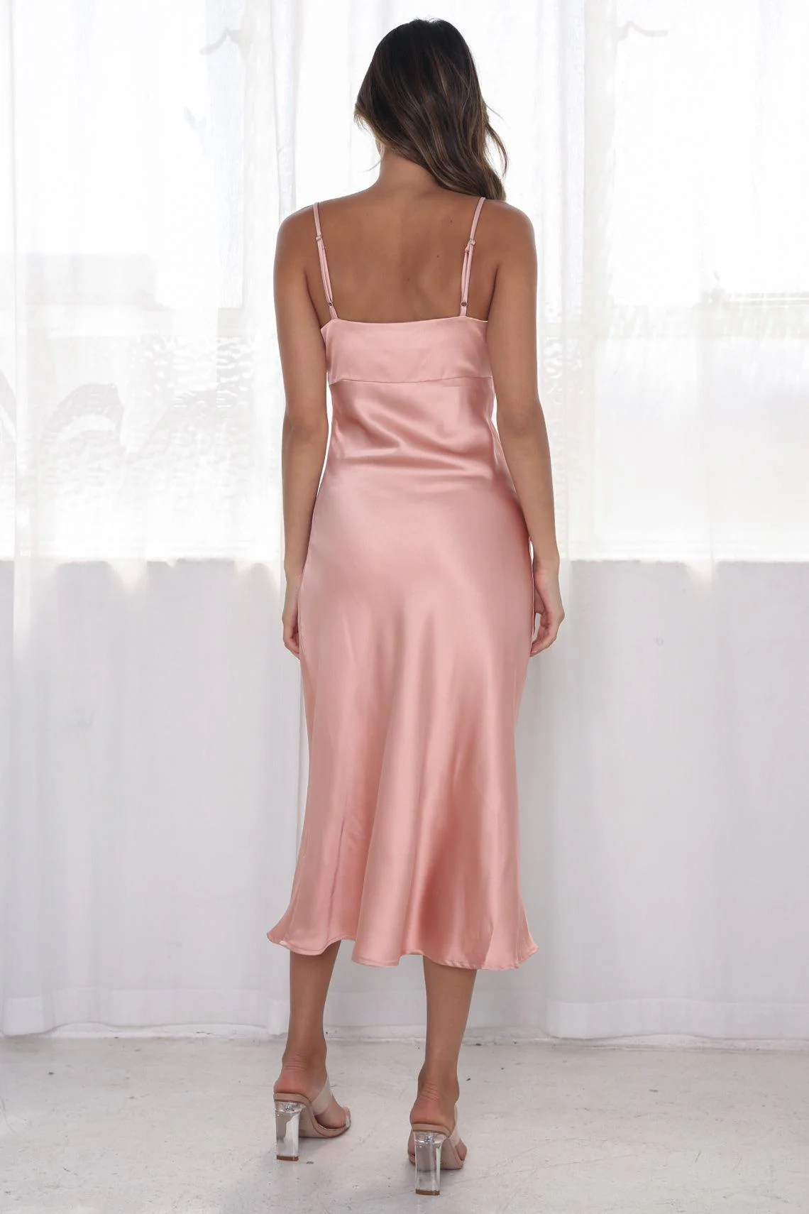 Odessa Dress - Blush - Image 8