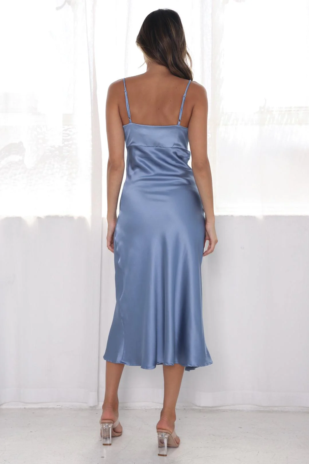 Odessa Dress - Sky Blue - Image 6