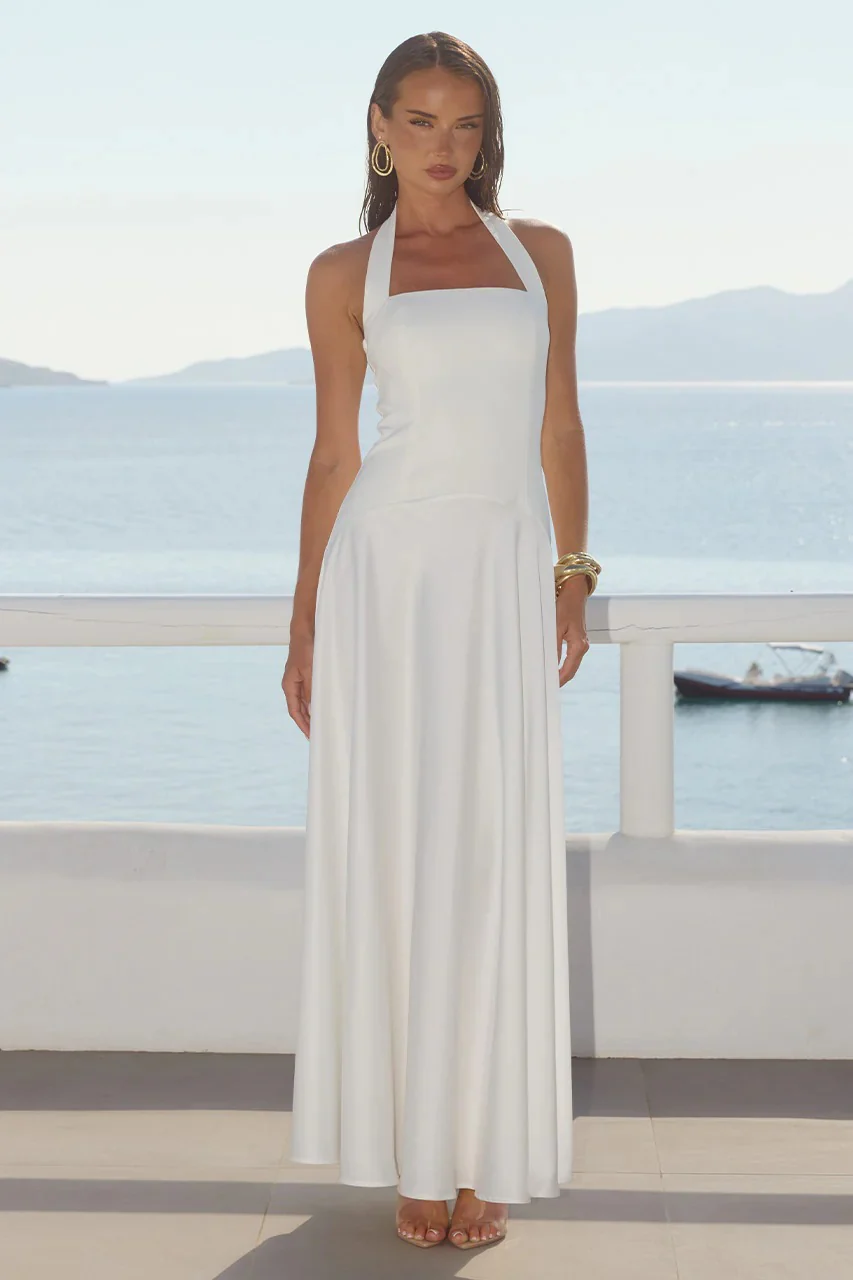 Odina Maxi Dress - Ivory