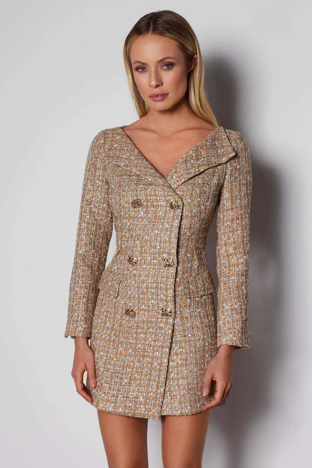 Oliver Dress - Gold - Image 3