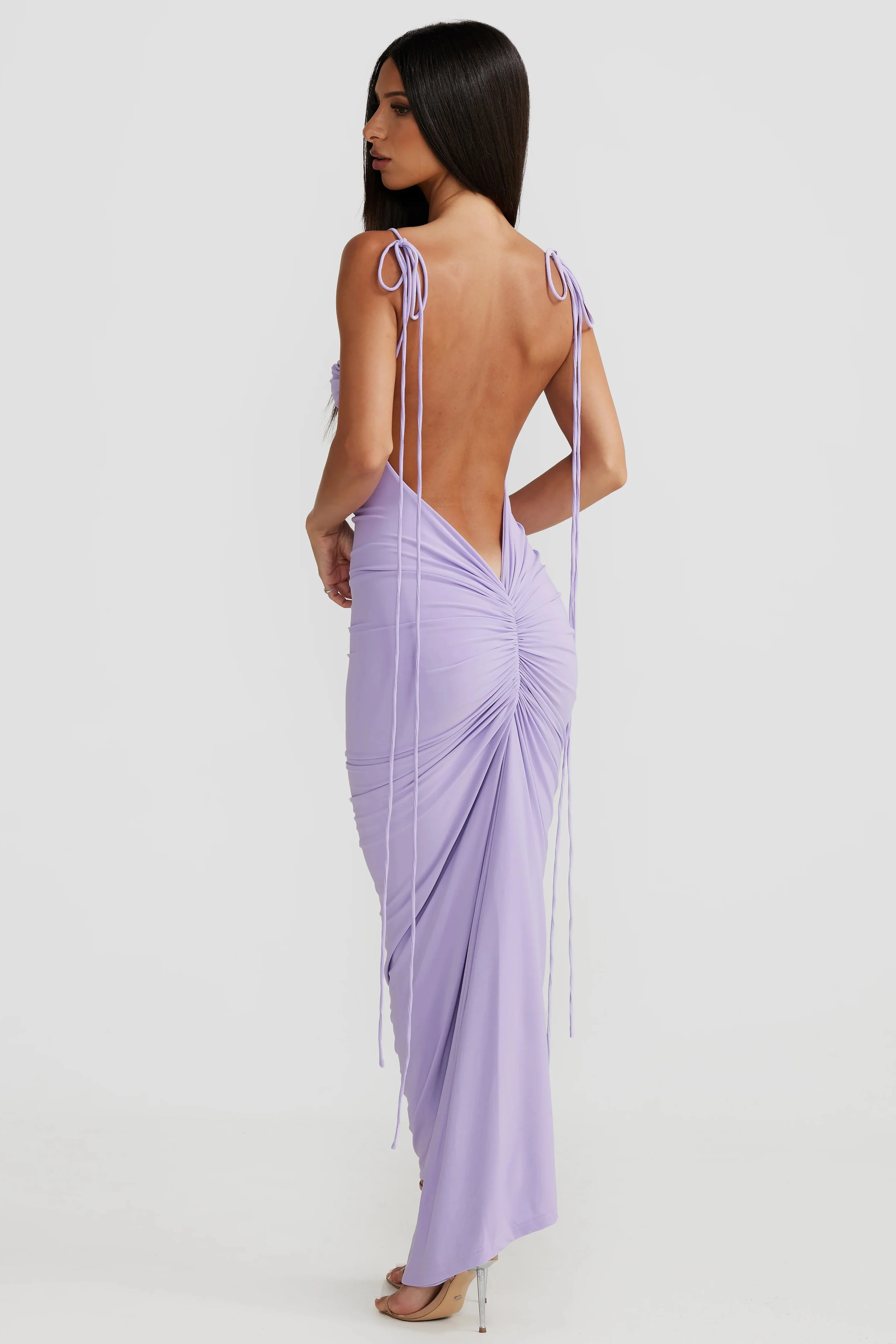 Olivia Dress - Lilac - Image 2