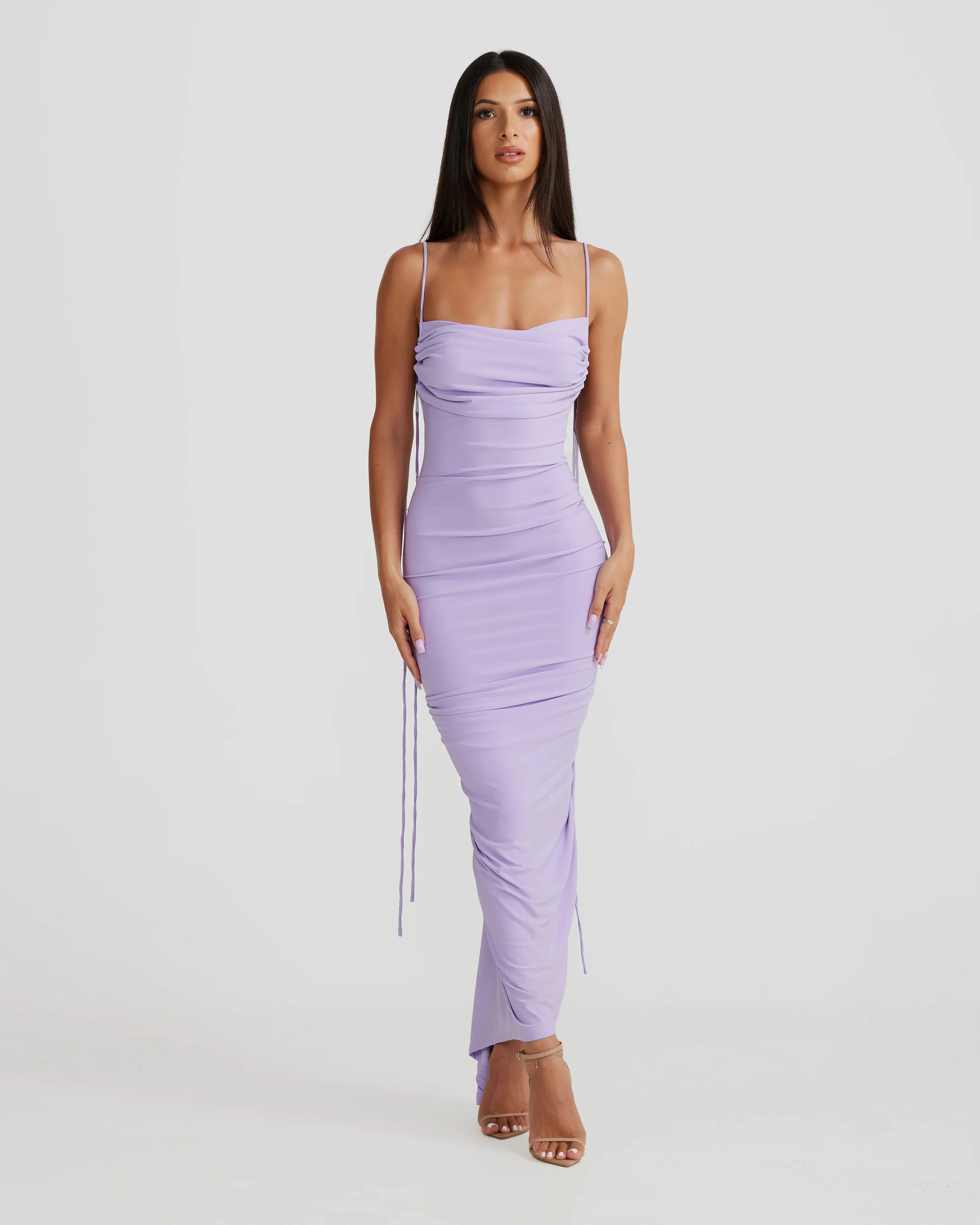 Olivia Dress - Lilac - Image 4