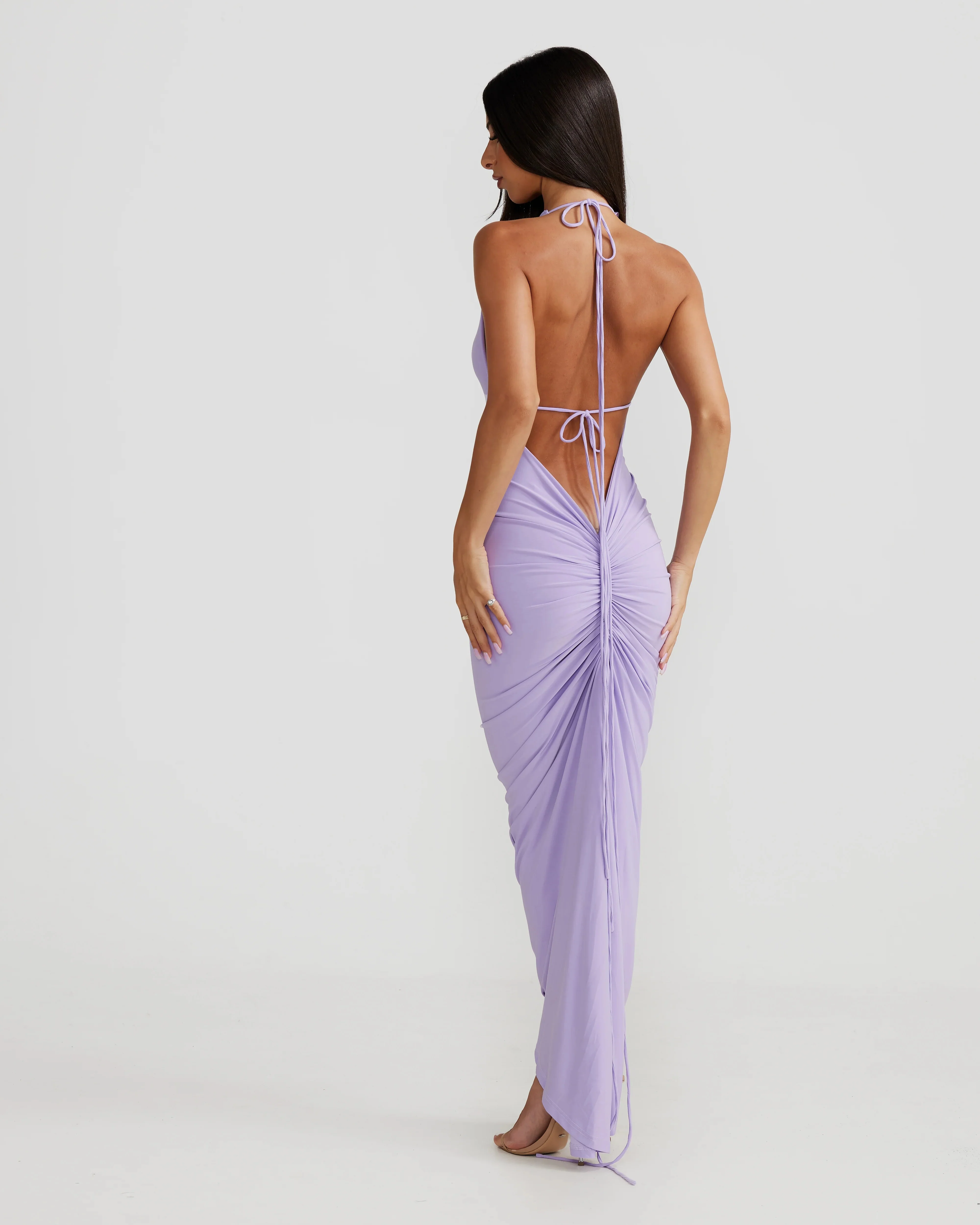 Olivia Dress - Lilac - Image 6