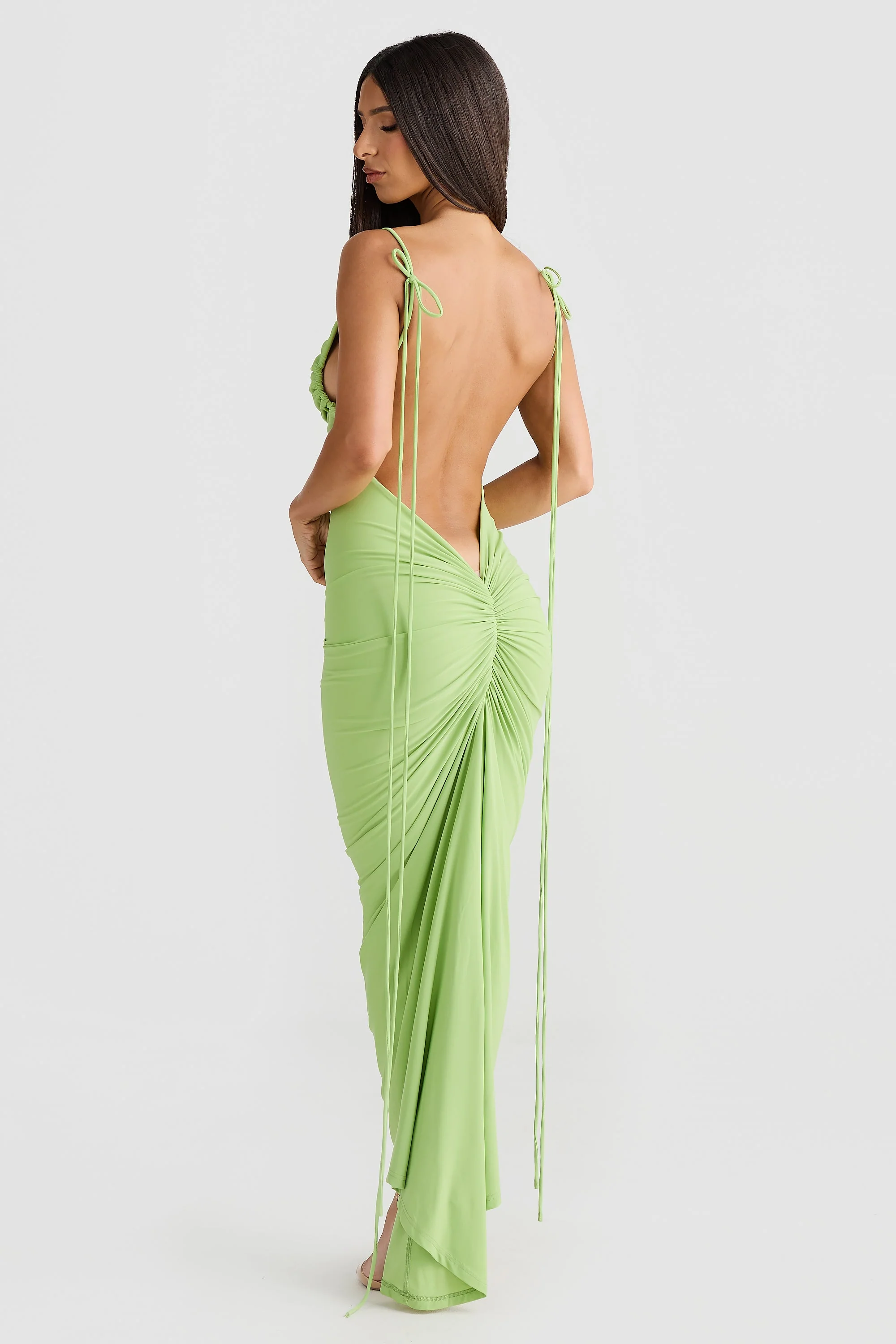 Olivia Dress - Lime - Image 4