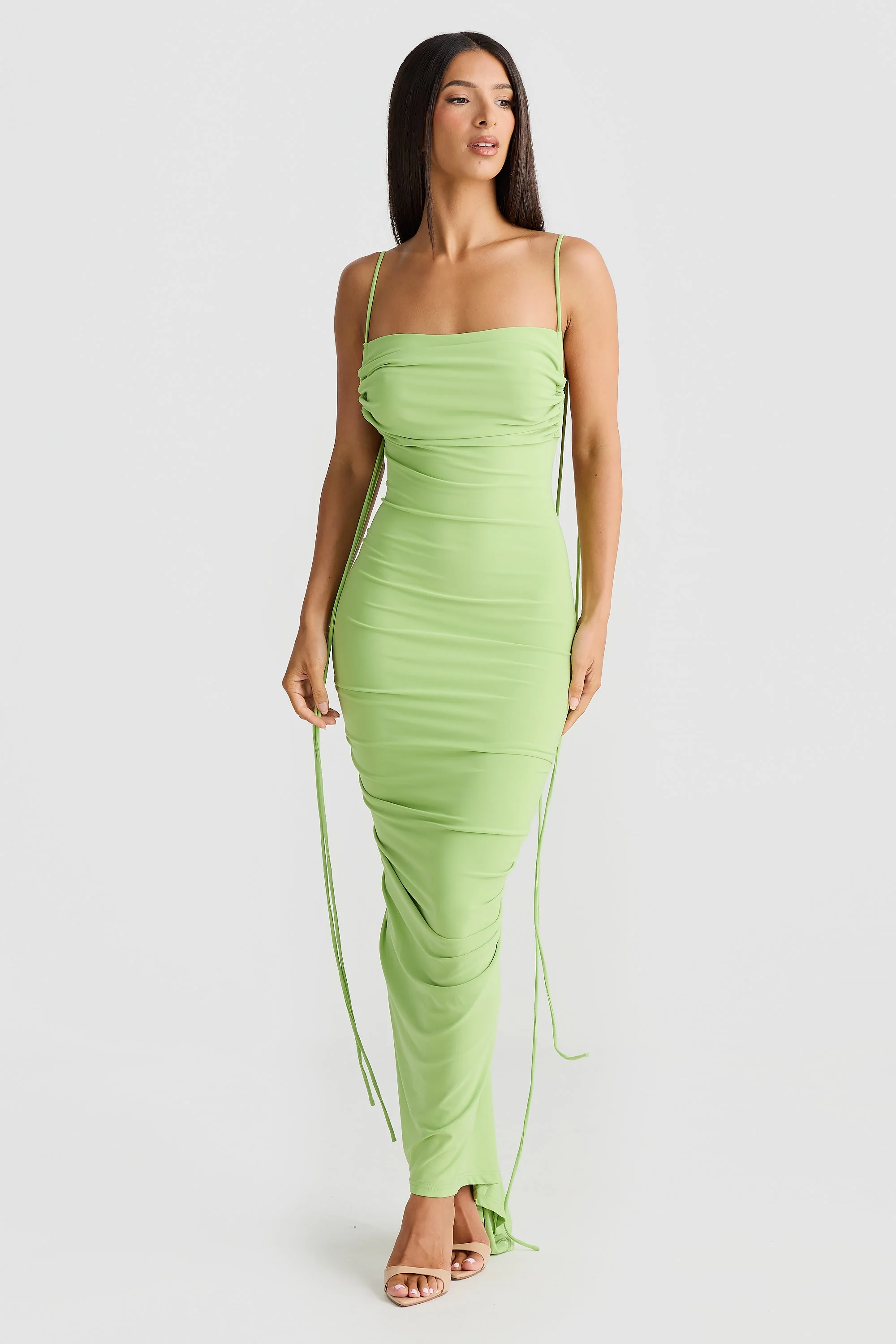 Olivia Dress - Lime - Image 6