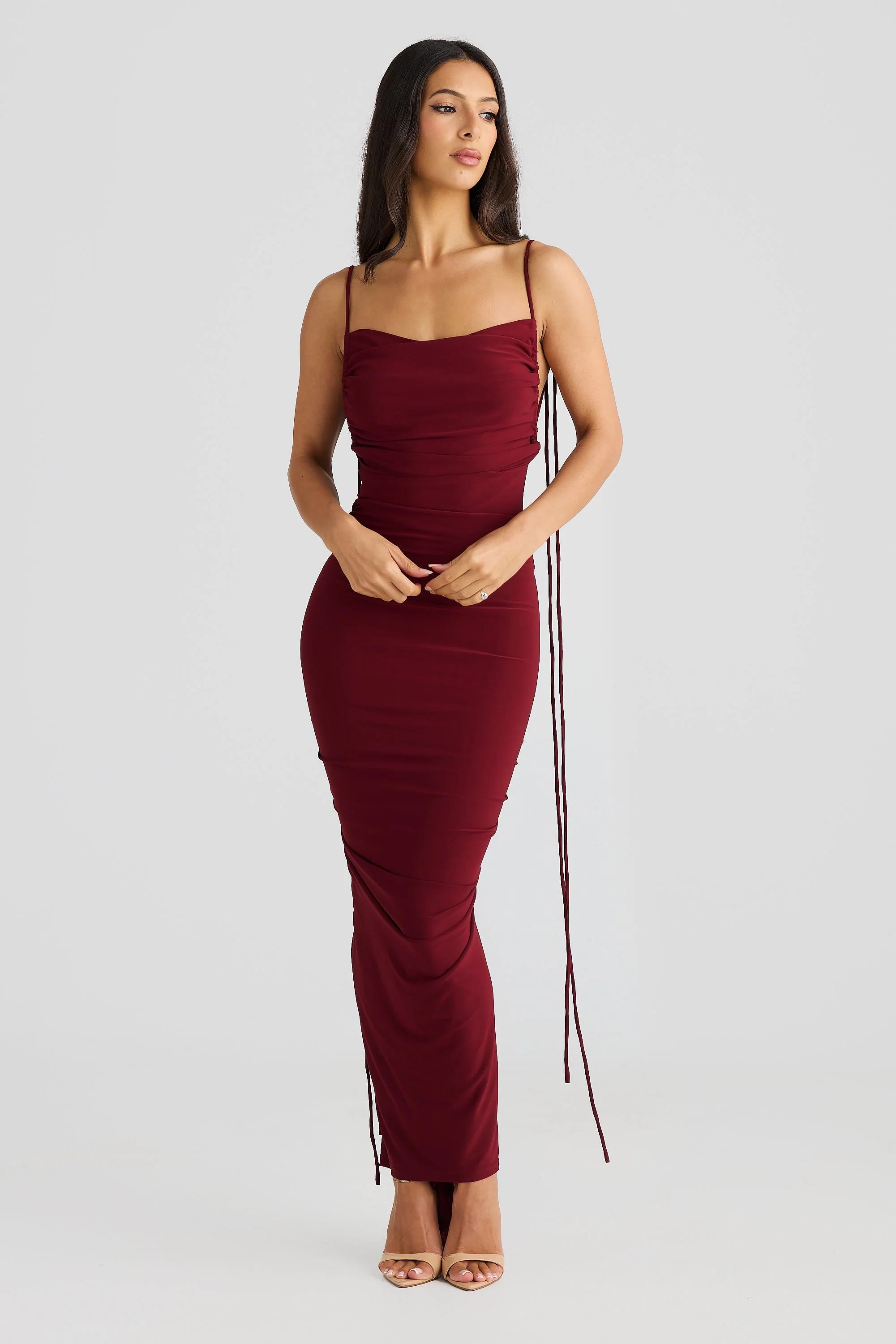 Olivia Dress - Shiraz - Image 3