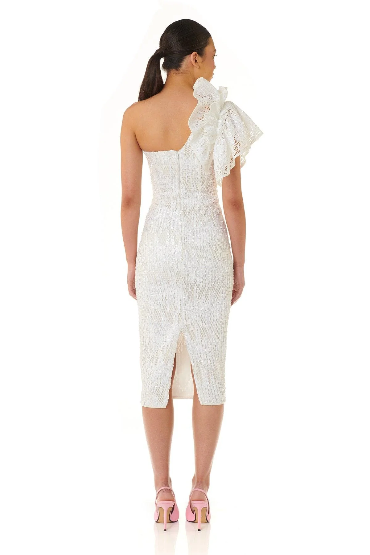 Olivia Dress - White - Image 3