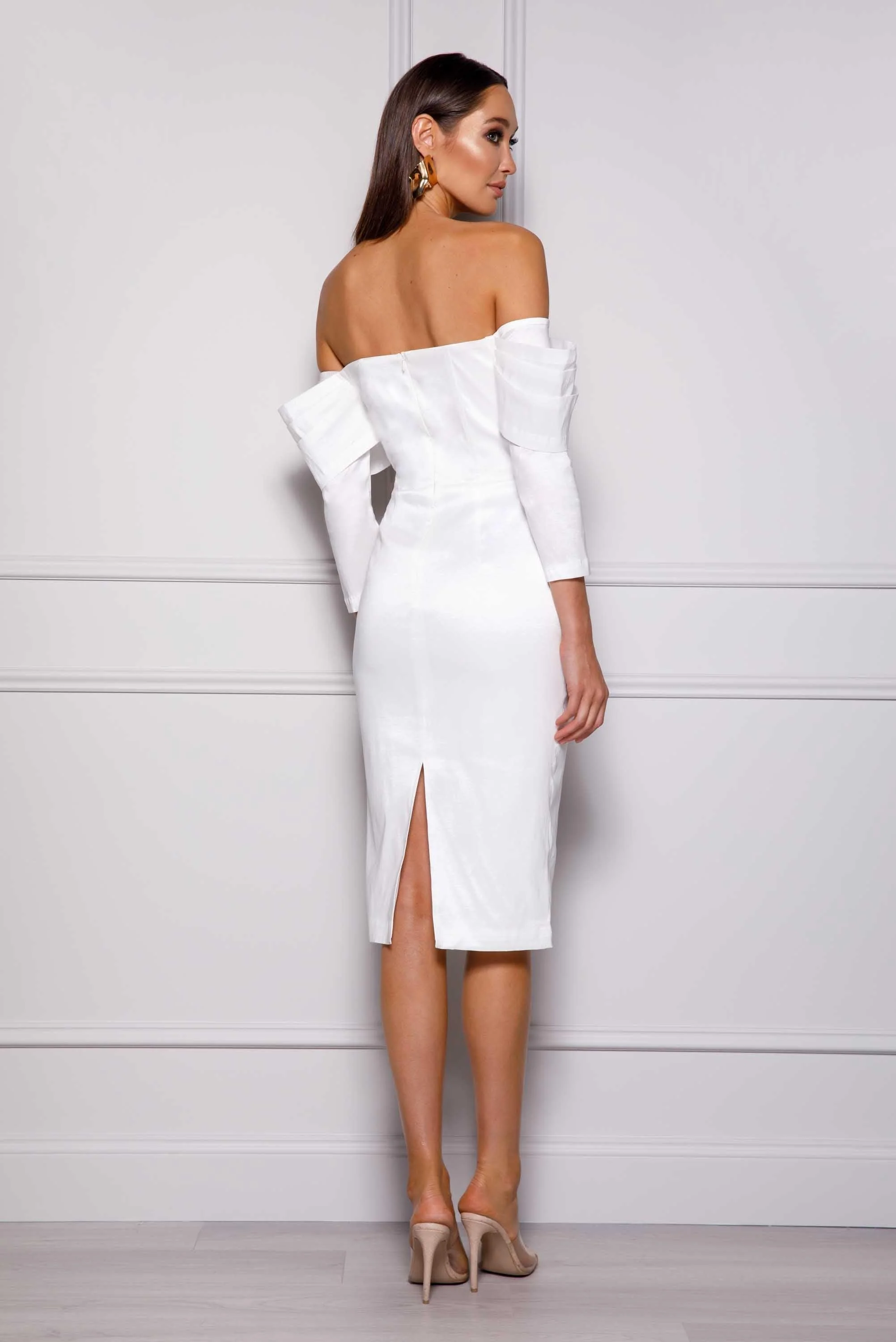 Olivia Dress - White - Image 2