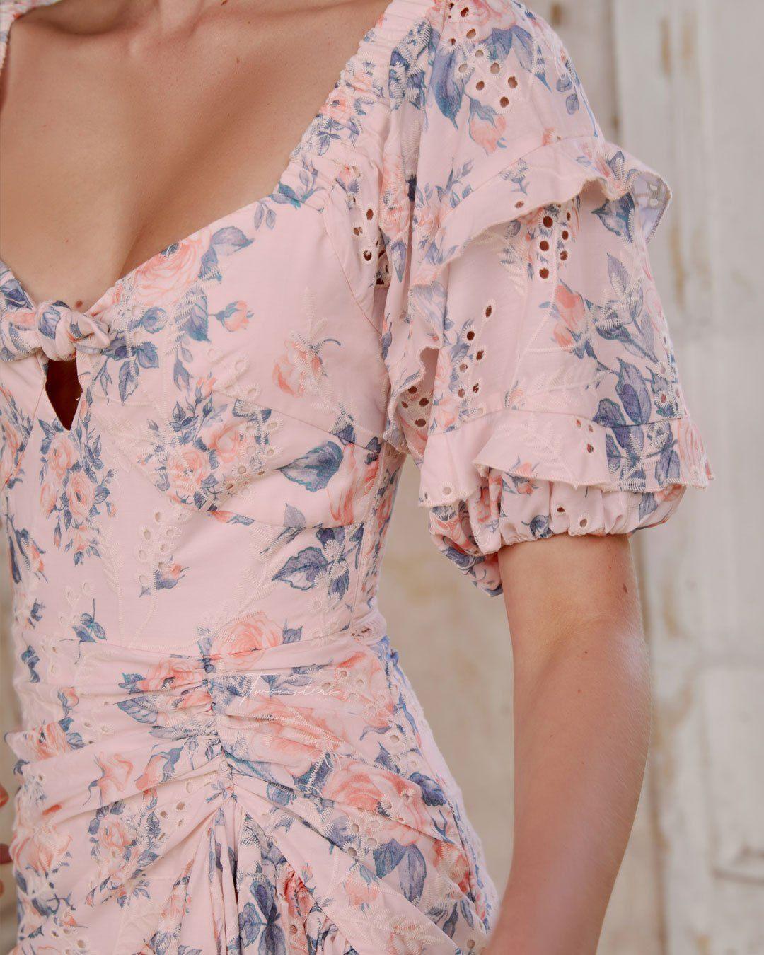 Ophelia Dress - Pink - Image 5