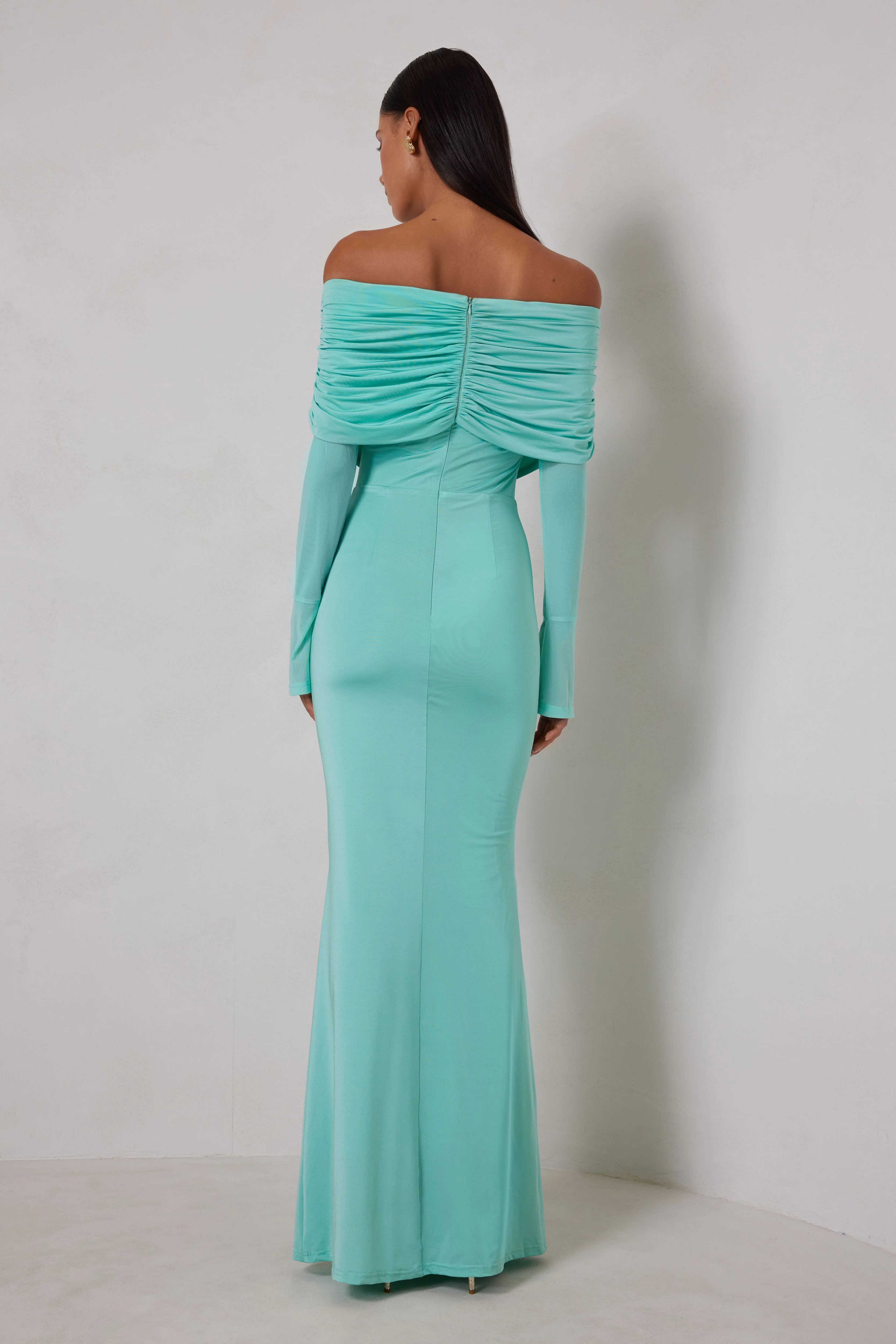 Paige Dress - Turquoise - Image 2